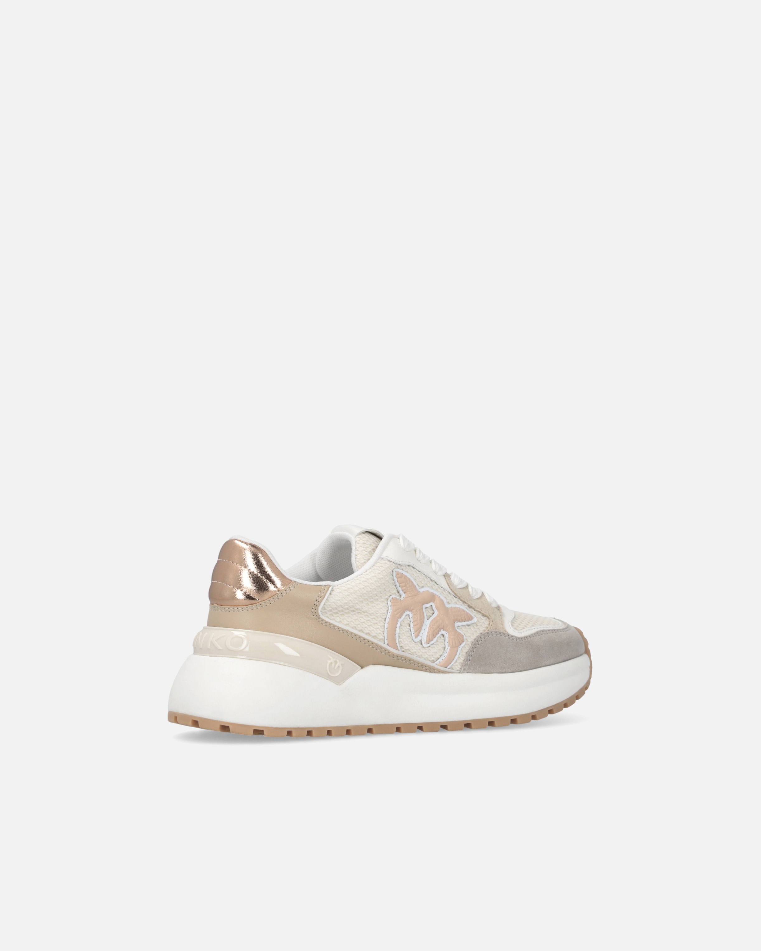 LAMINATED CHUNKY SNEAKERS WITH LOGO - 3