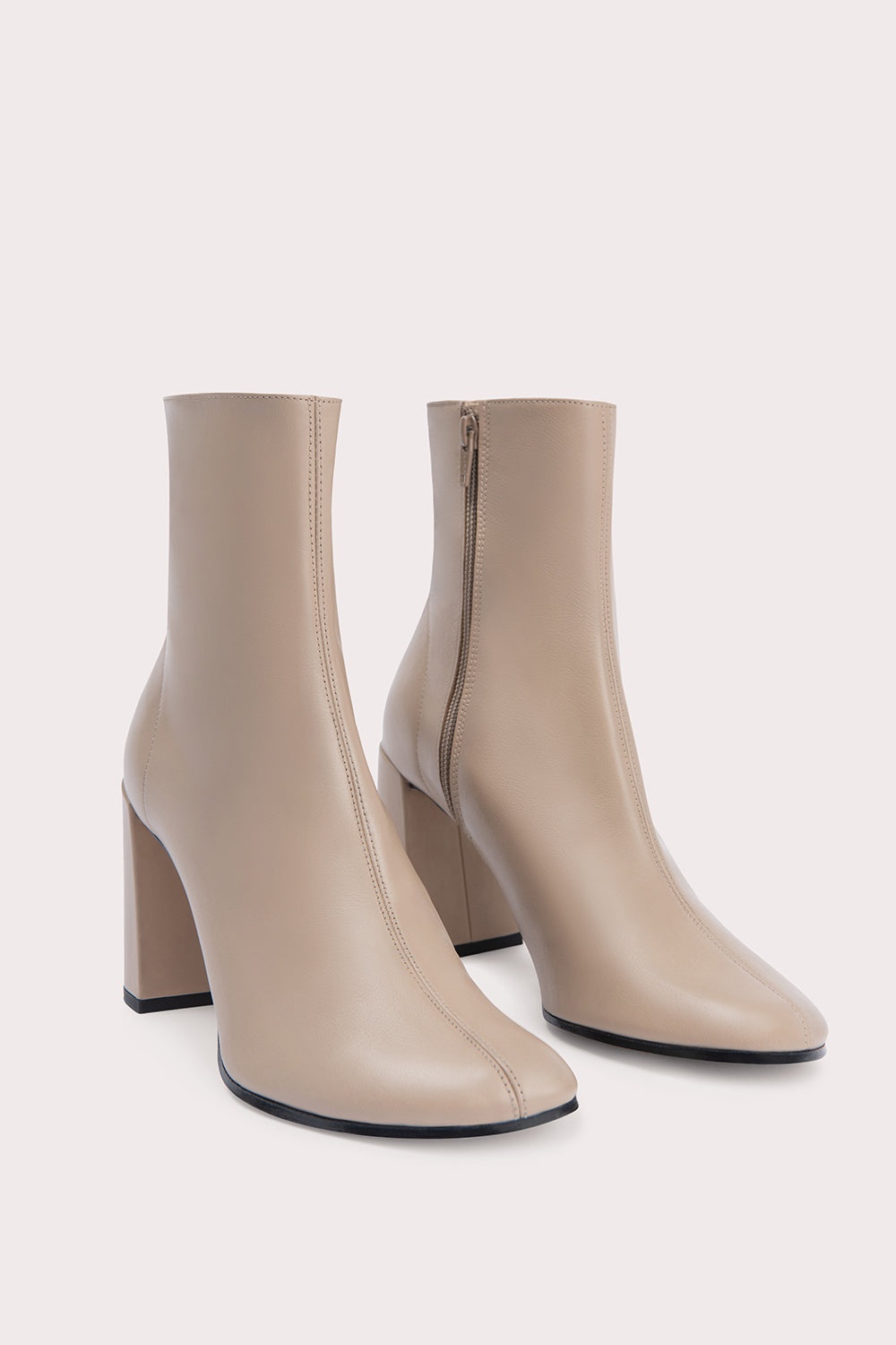 VLADA TAUPE NAPPA LEATHER - 2