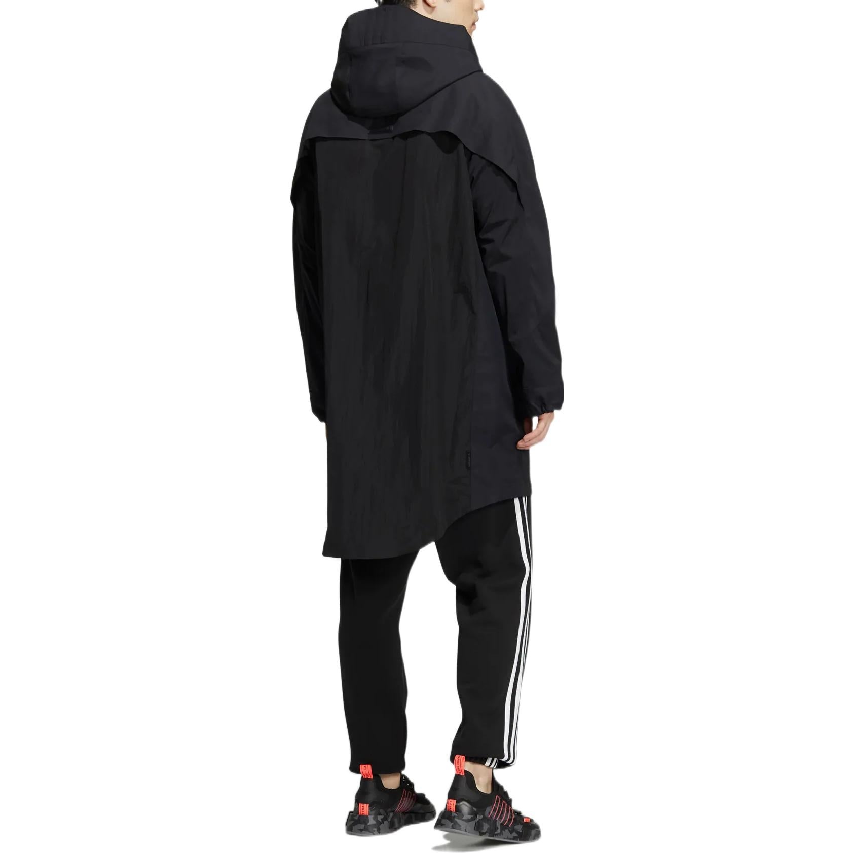 adidas Originals Sports Hooded Jacket 'Core Black' HE6622 - 3