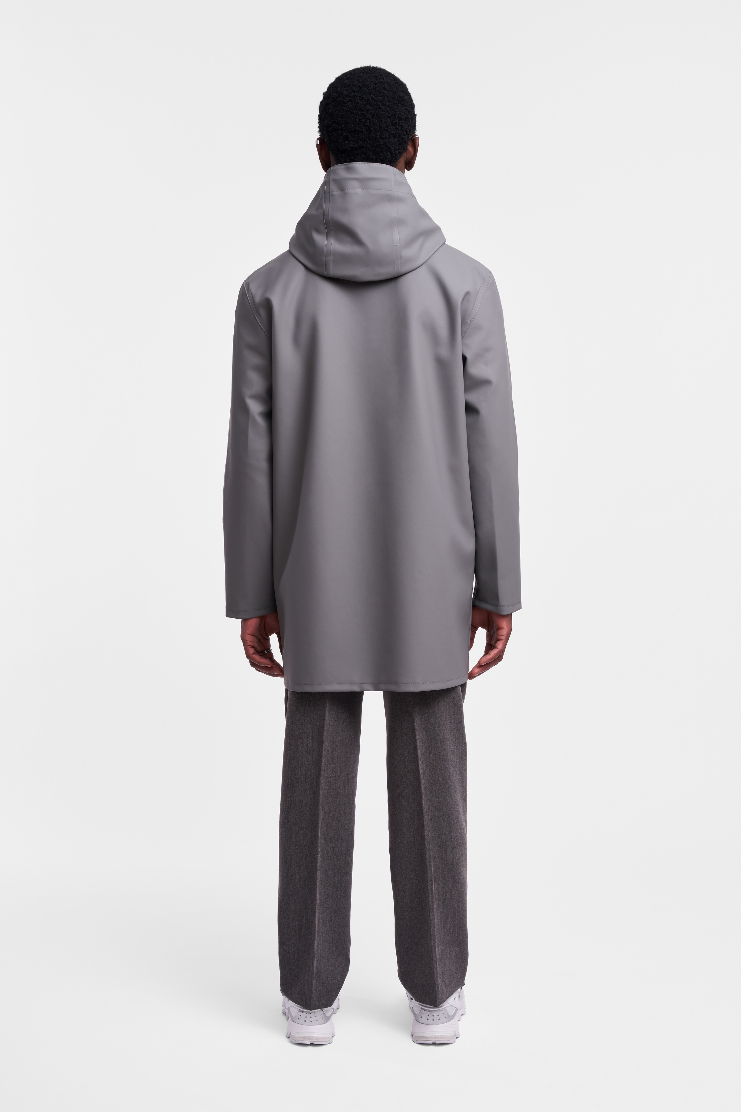 Stockholm Raincoat Grey - 4
