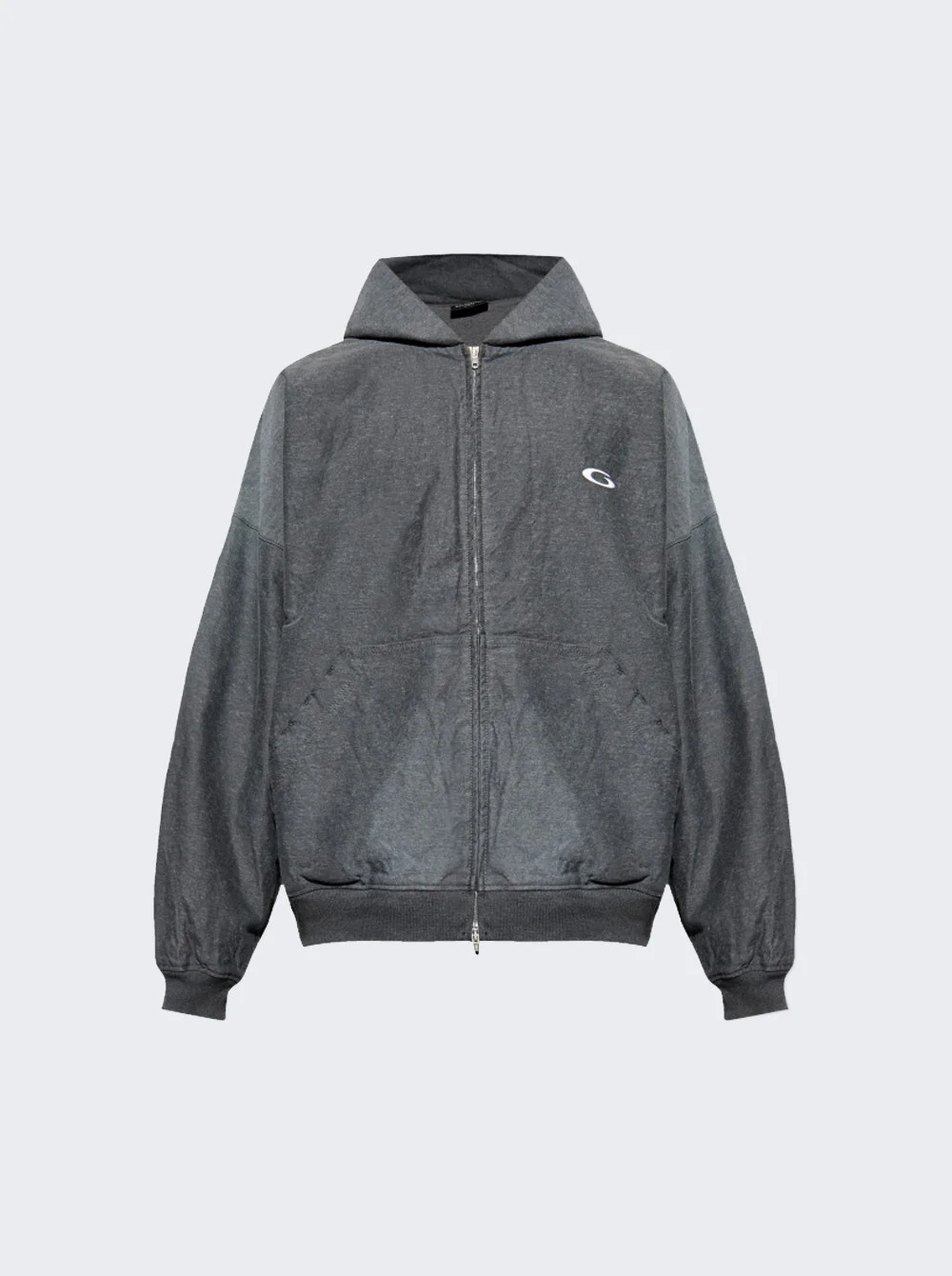 Trompe L'oeil Hoodie Anthracite - 1