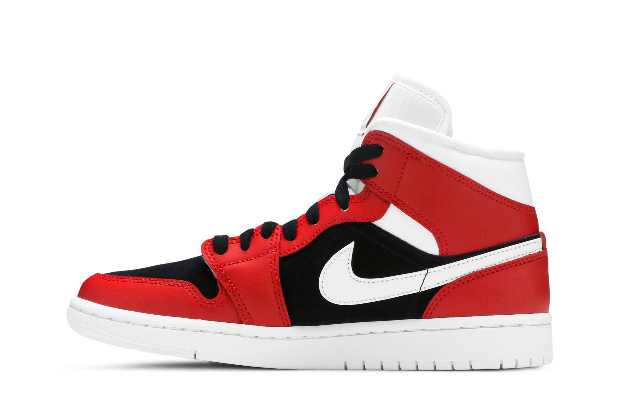 Wmns Air Jordan 1 Mid 'Gym Red Black' - 3