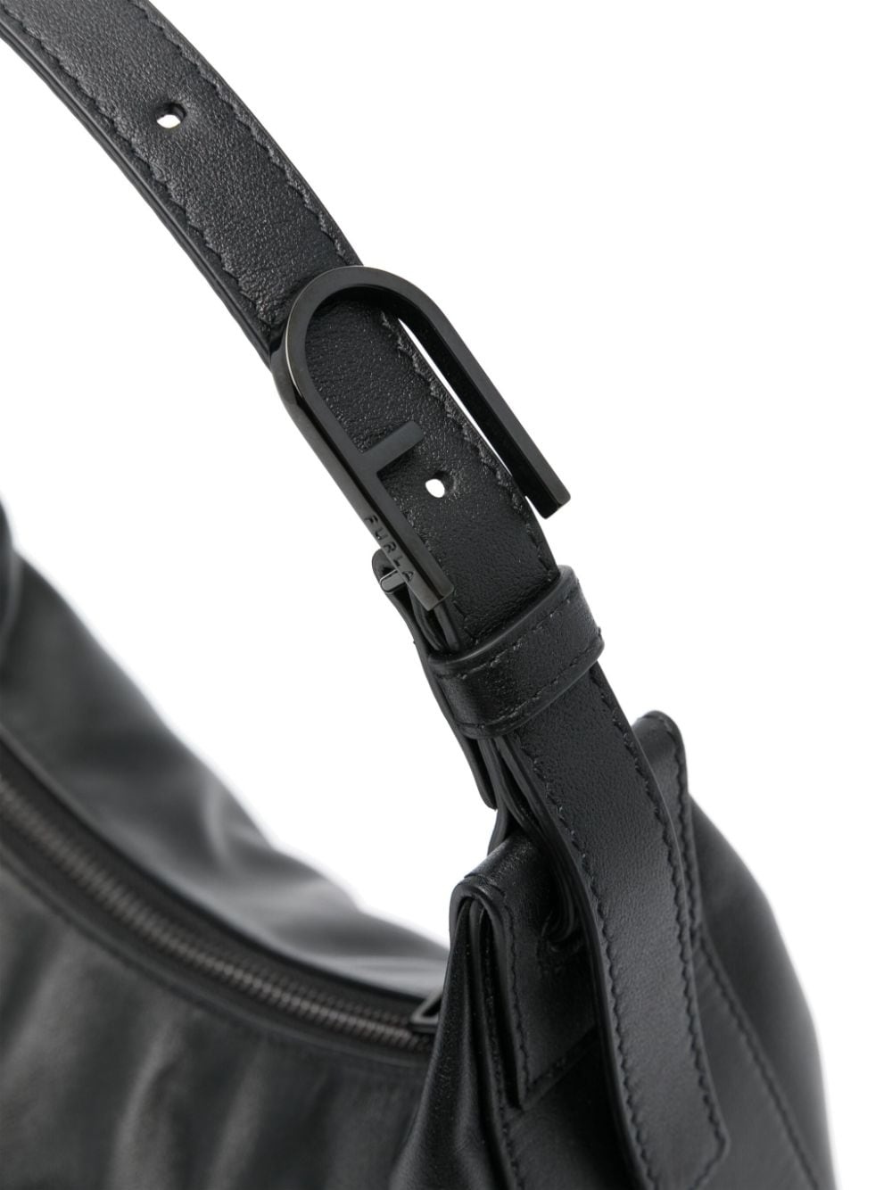 Flow leather shoulder bag - 4