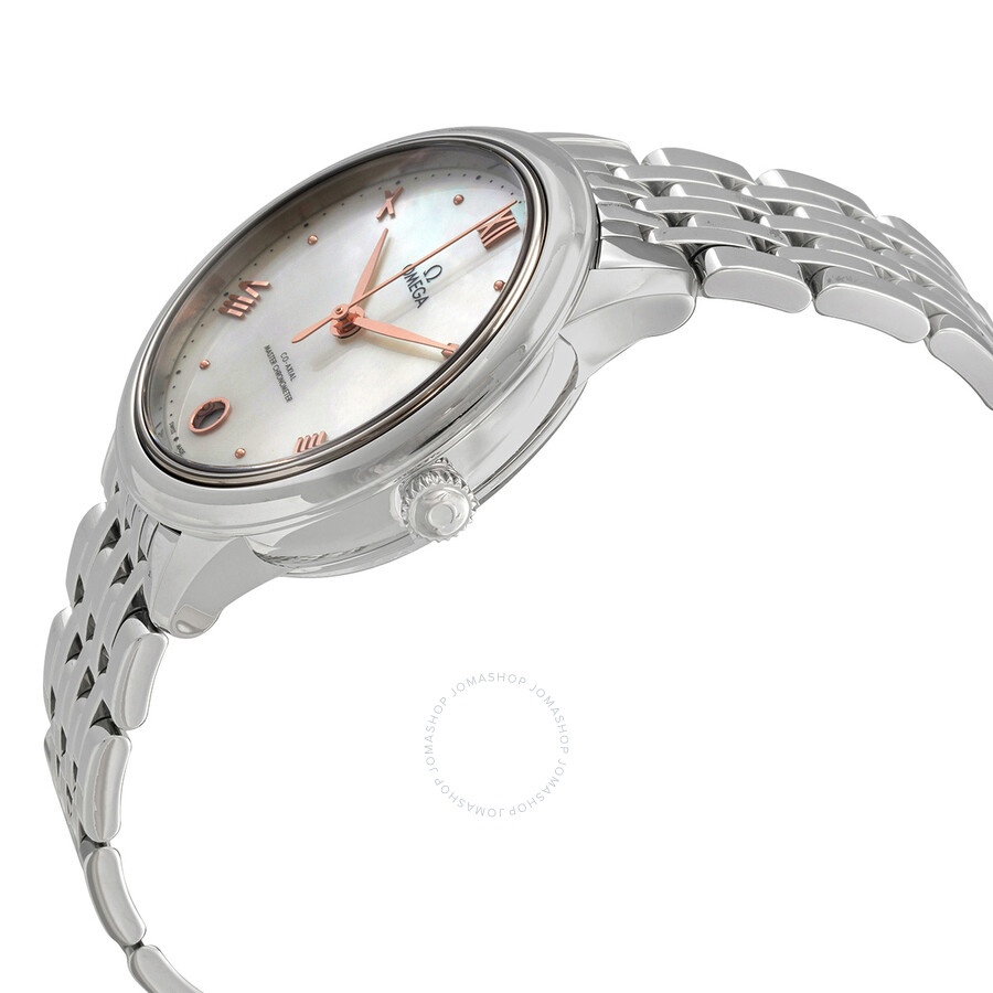 Omega De Ville Automatic Chronometer White Dial Ladies Watch 434.10.34.20.05.001 - 2