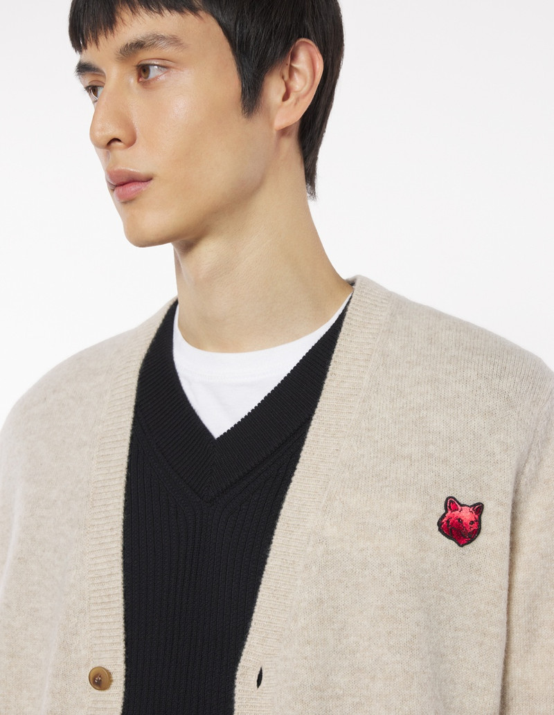 CNY BOLD FOX HEAD REGULAR CARDIGAN 4