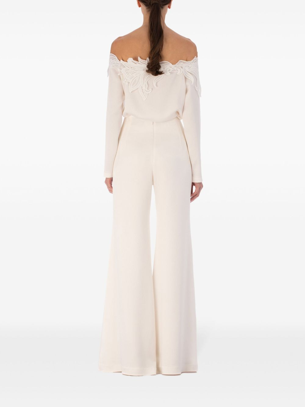 Belinda floral-appliqué blouse - 4