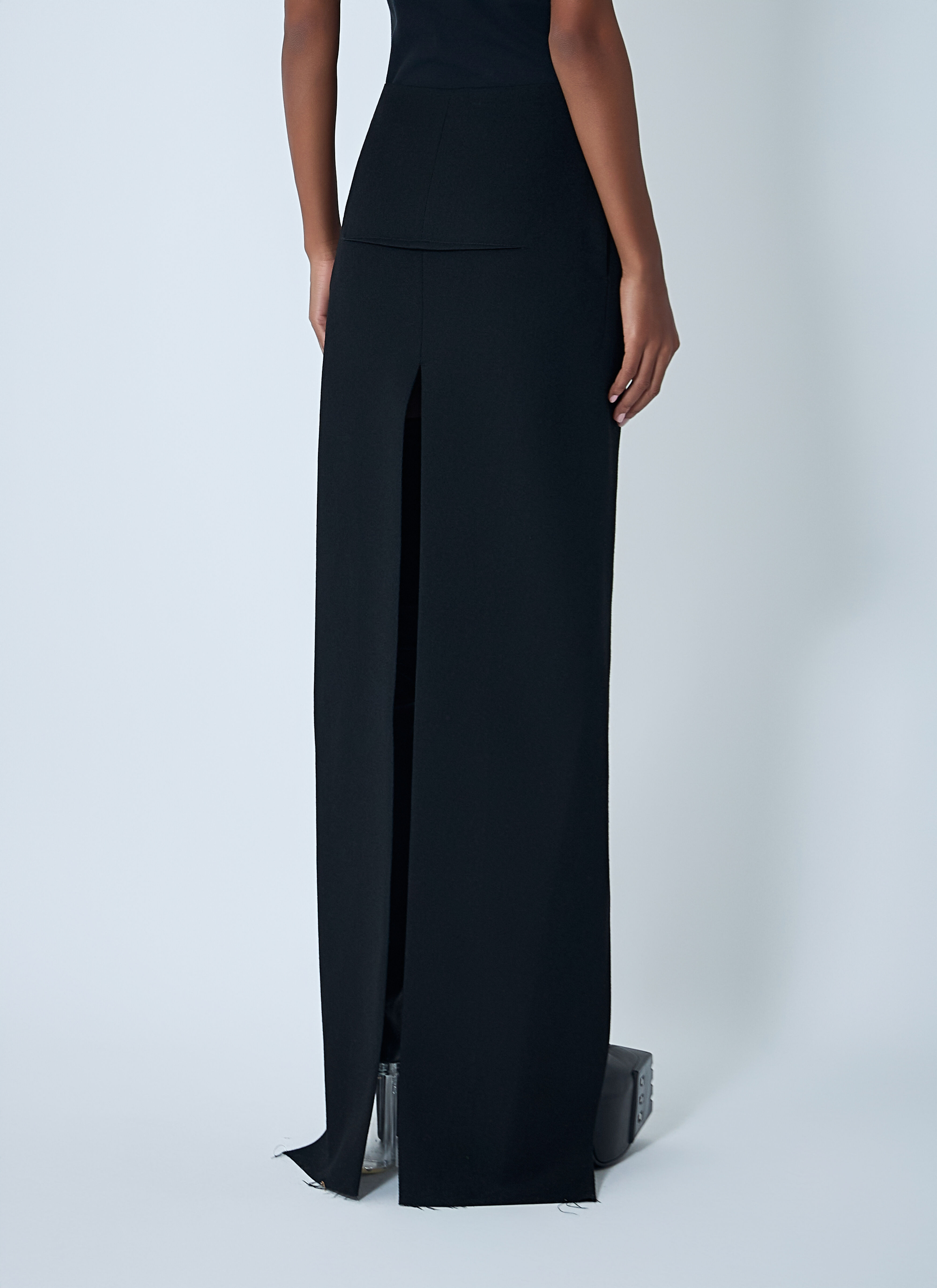 Sliced Maxi Skirt - 4