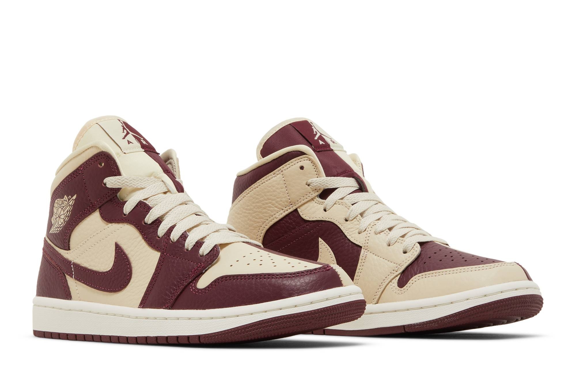 Wmns Air Jordan 1 Mid SE 'Split - Beach Cherrywood' - 8