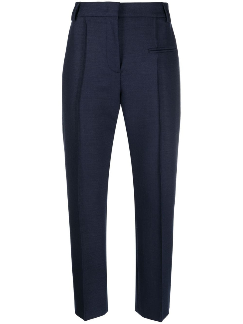 high-waist cropped trousers 1
