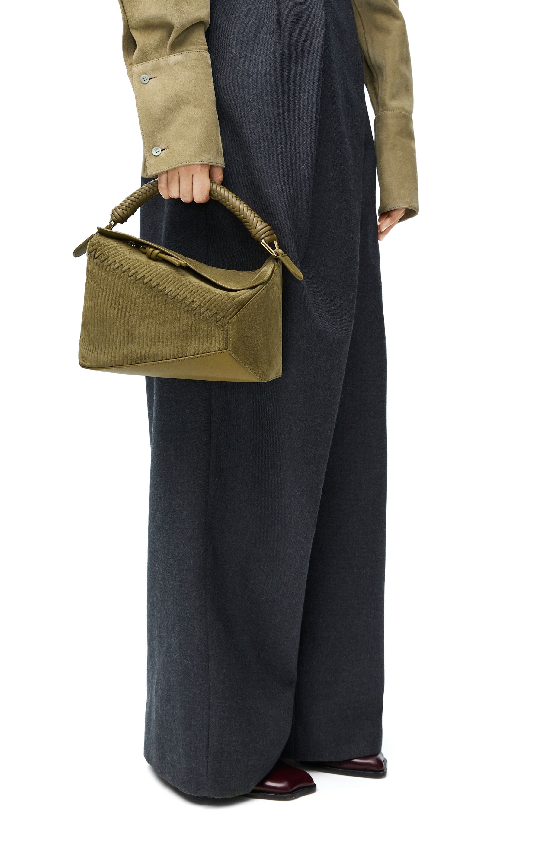 Small Puzzle bag in suede - 2