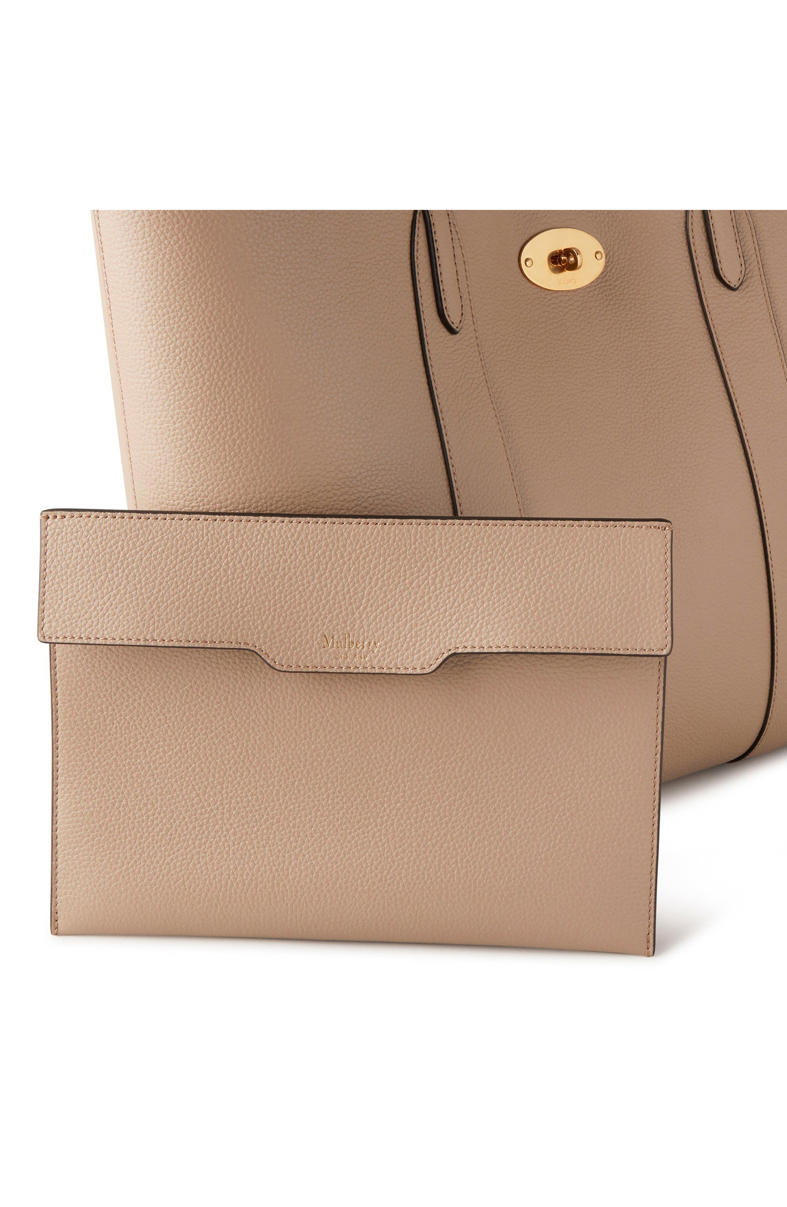 Mulberry Bayswater Leather Tote in Maple-Navy at Nordstrom - 3
