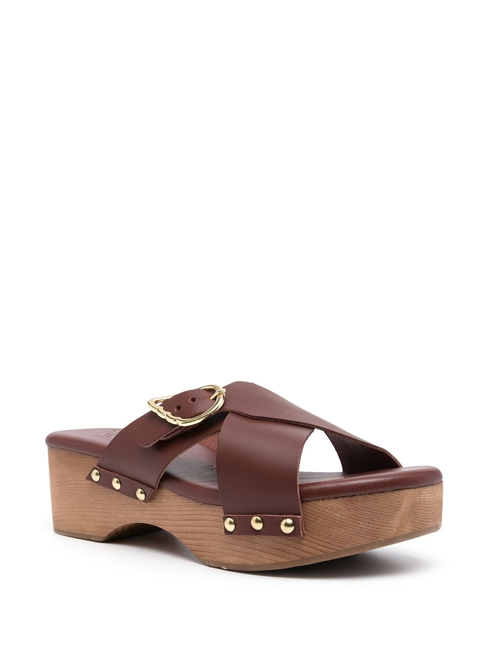 Marilisa stud-detail clogs - 2