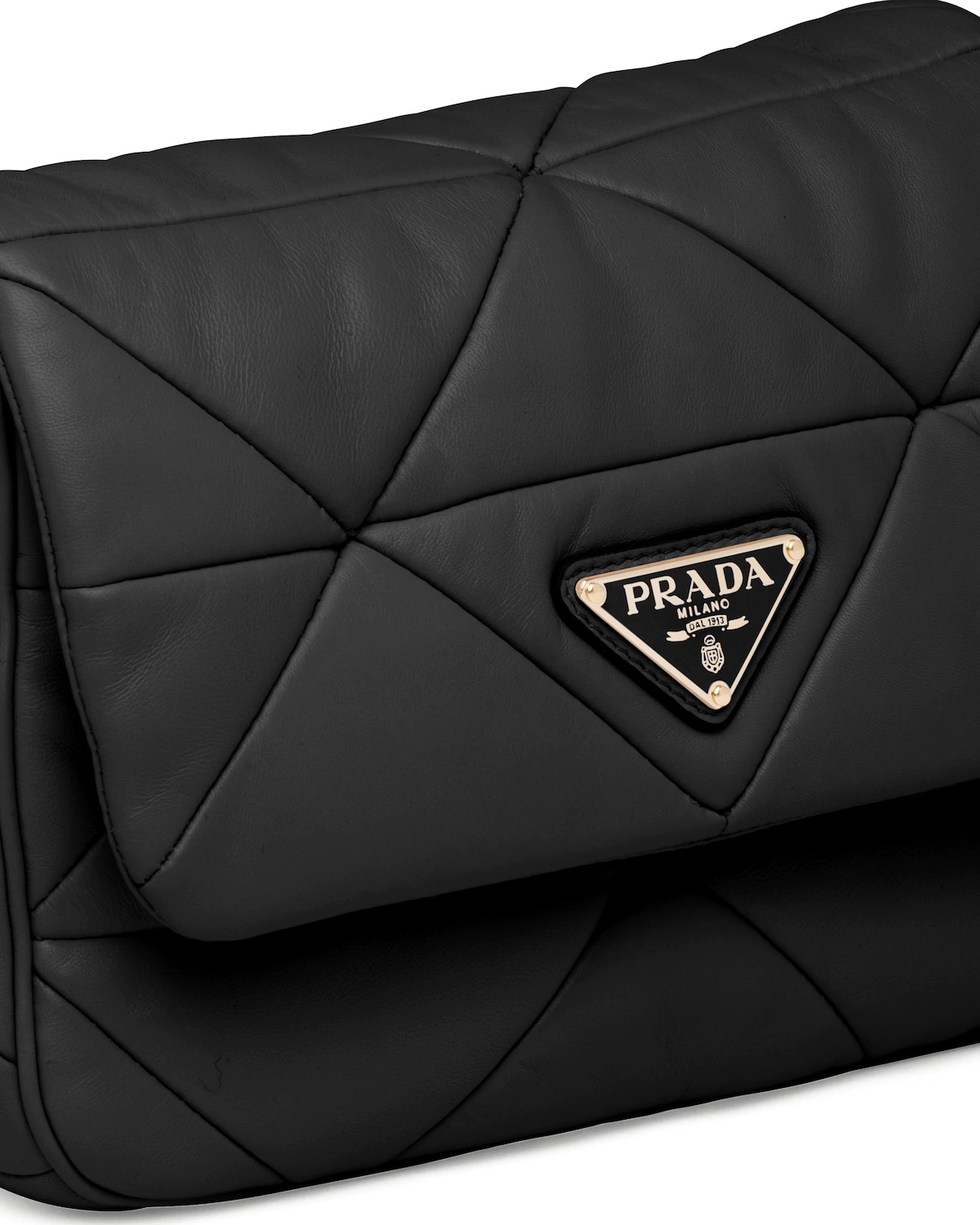 Prada System nappa leather patchwork bag - 6