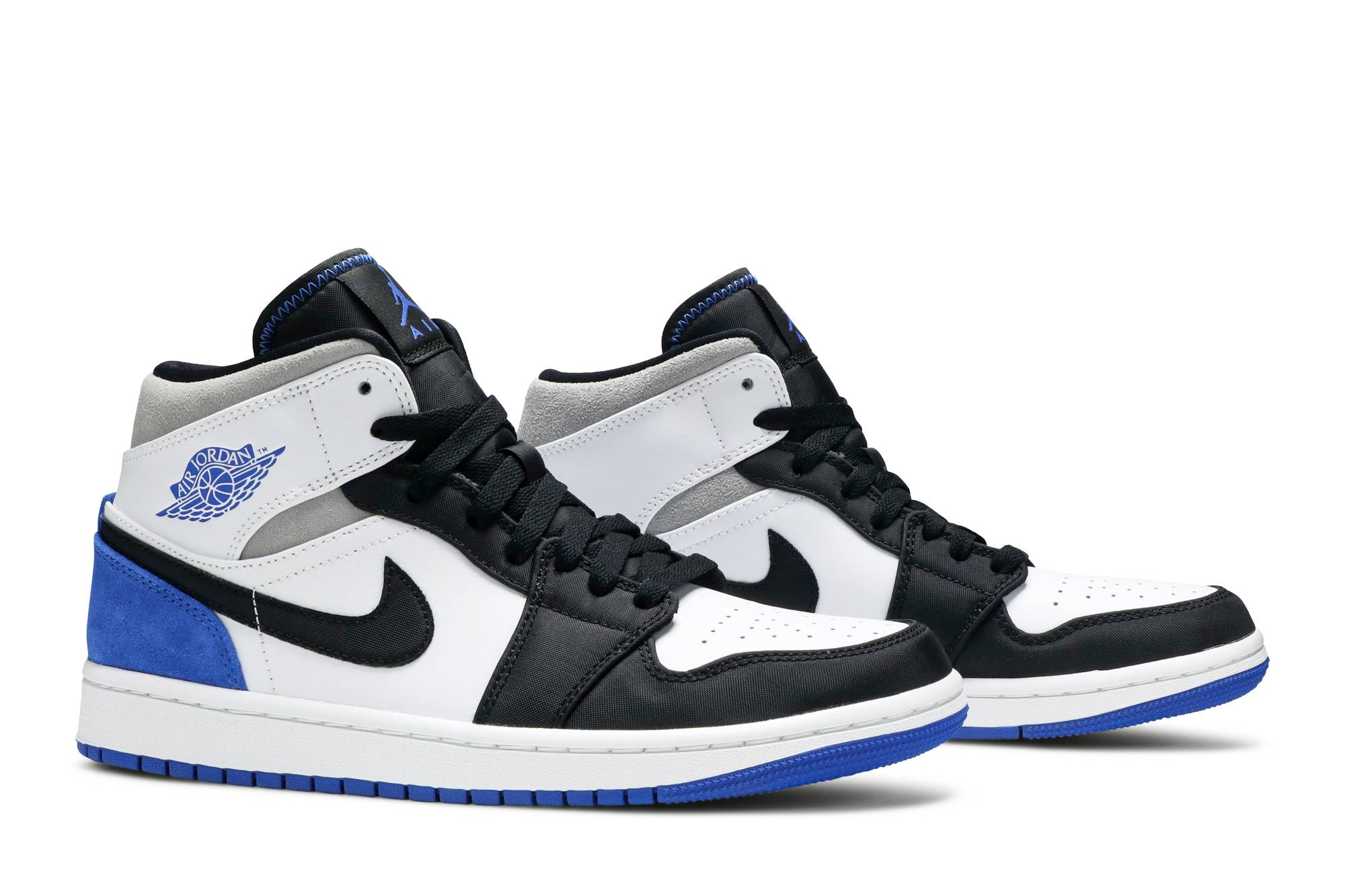 Air Jordan 1 Mid SE 'Royal Black Toe' - 8