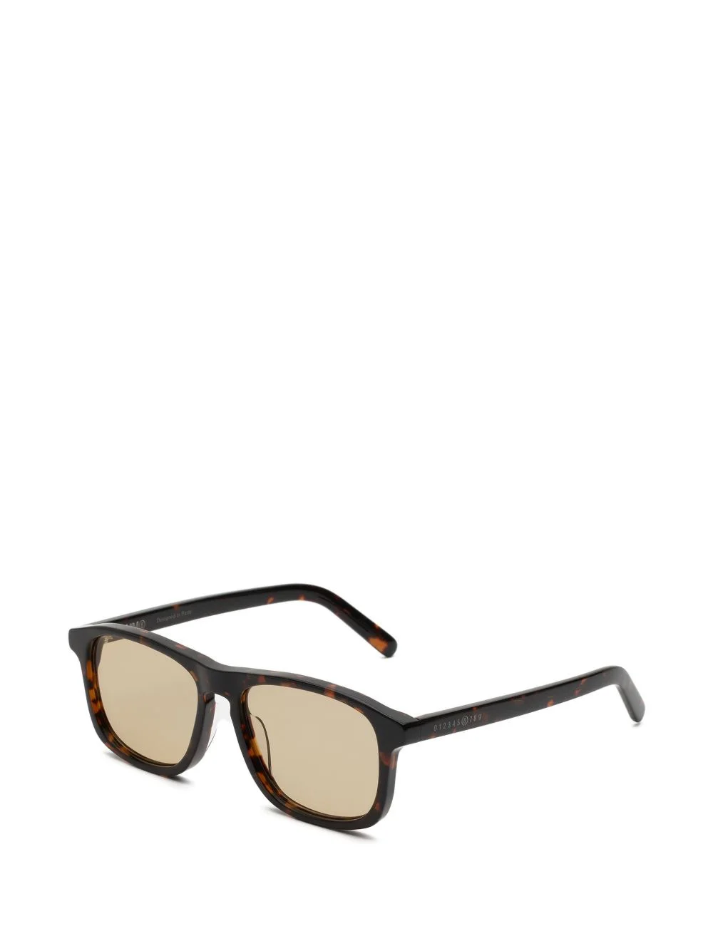 square-frame sunglasses - 1