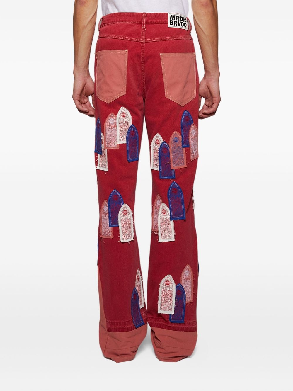 Patched Arch jeans - 5