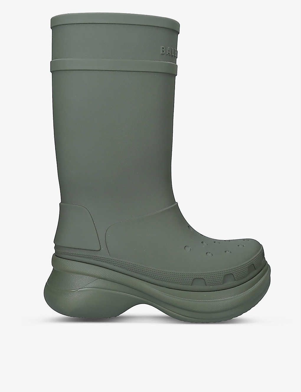 Balenciaga x Crocs chunky rubber boots - 1