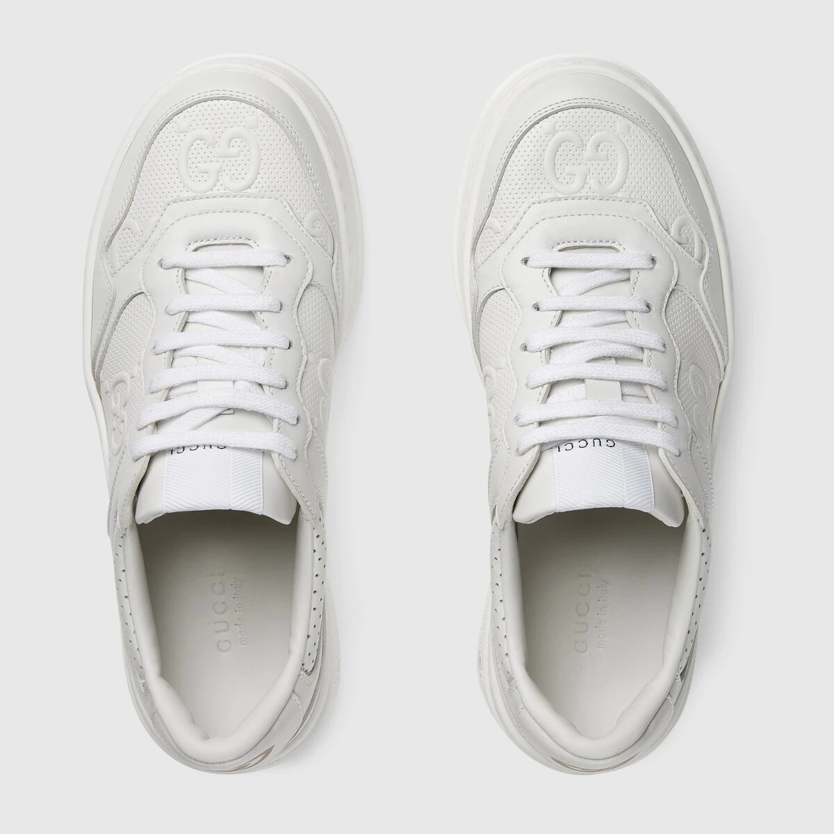 Women's GG embossed sneaker - 3