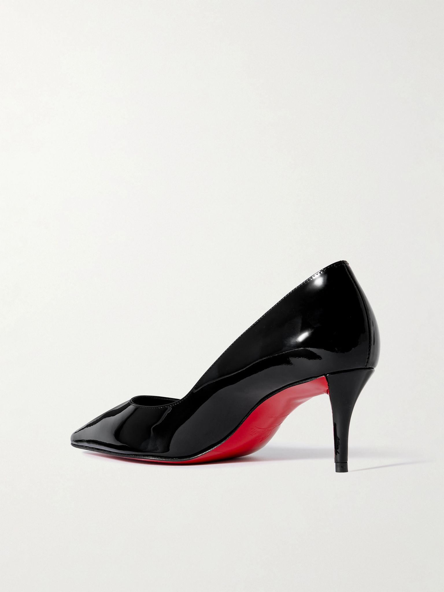 Miss Z 60 patent-leather pumps Black - 3