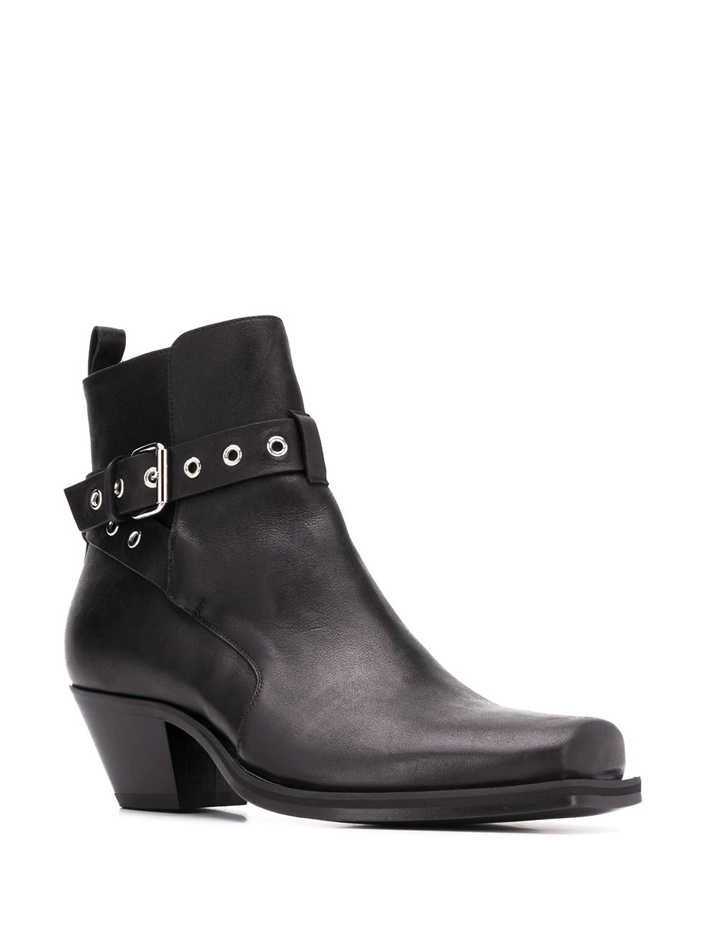 wrap-around strap ankle boots - 2