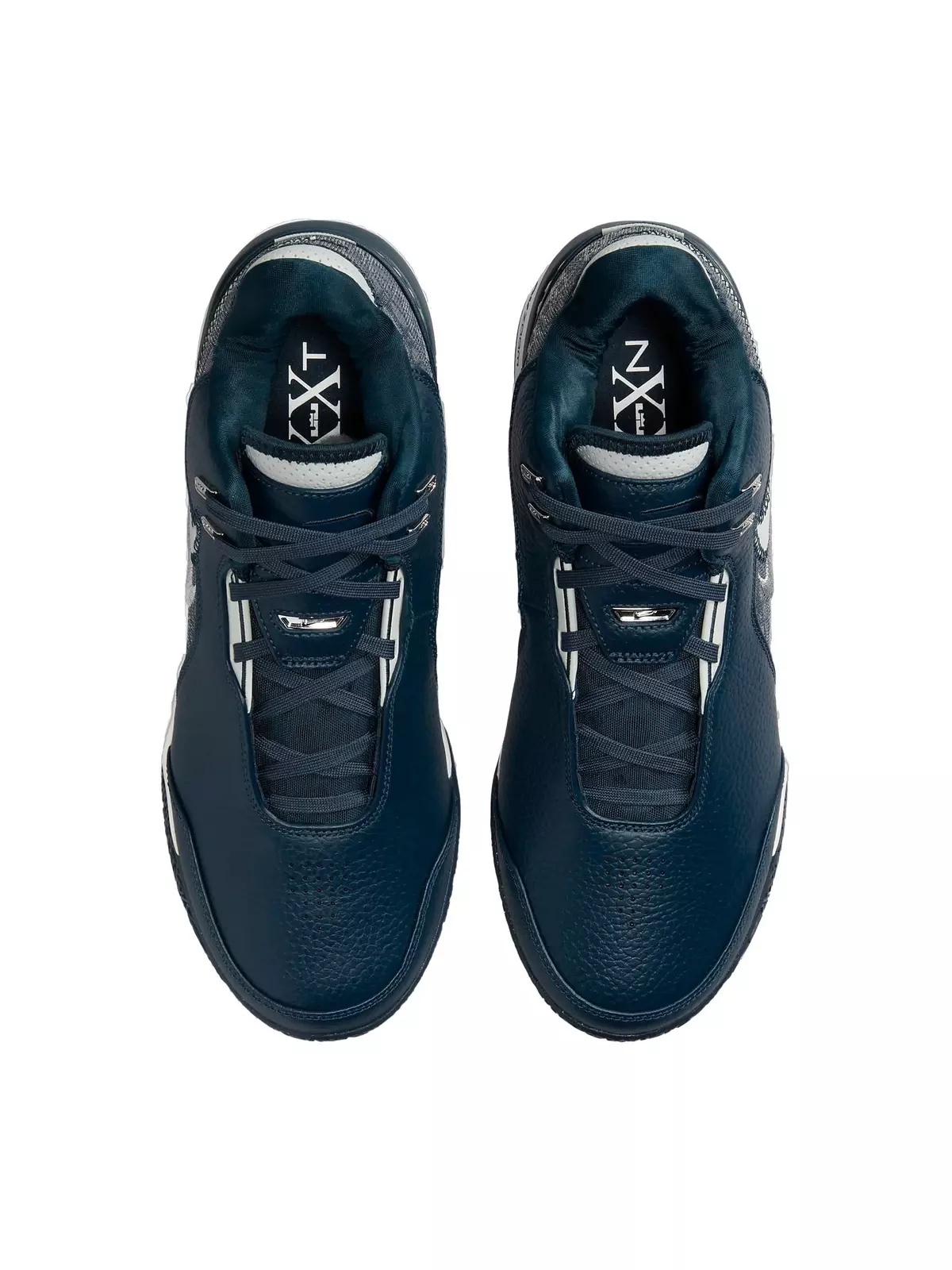 LeBron NXXT Gen AMPD "Armory Navy/Sail/Metallic Silver/Light Silver" Men's Basketball Shoe - 4