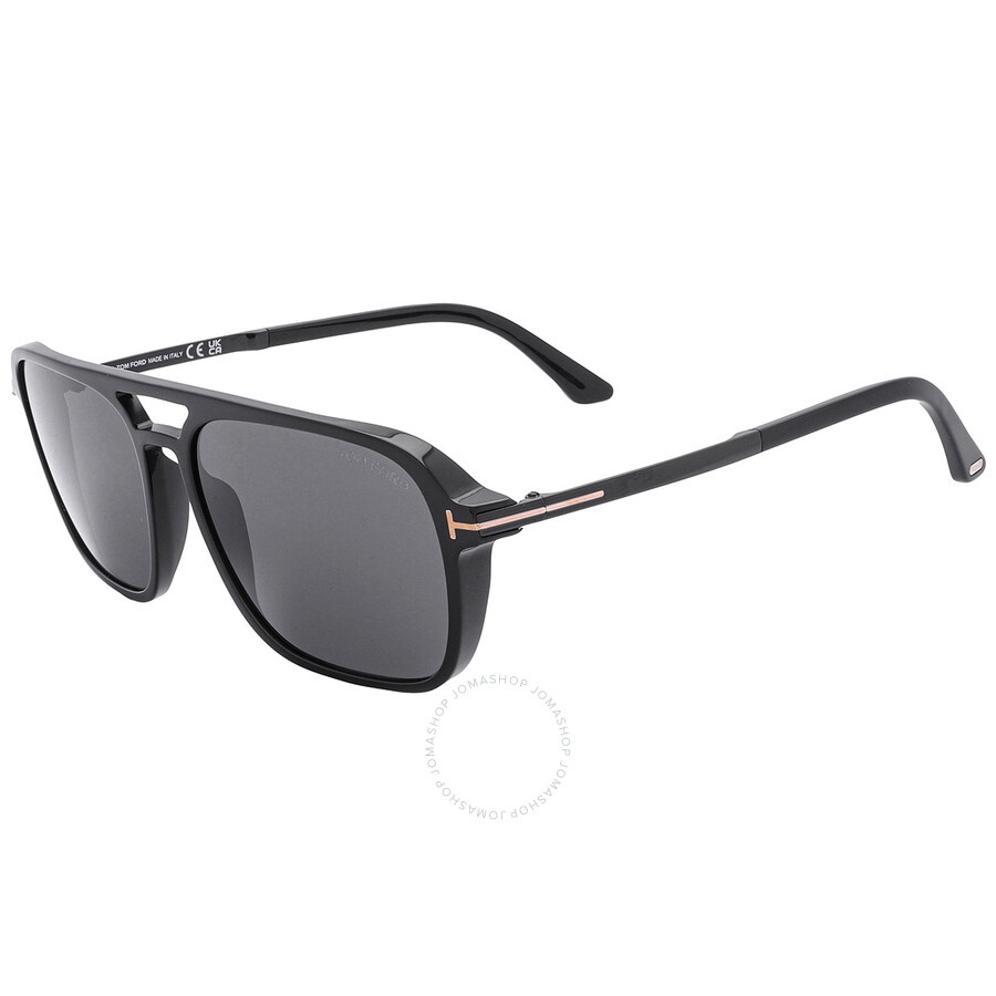 Tom Ford Crosby Smoke Pilot Men's Sunglasses FT0910 01A 59 - 3