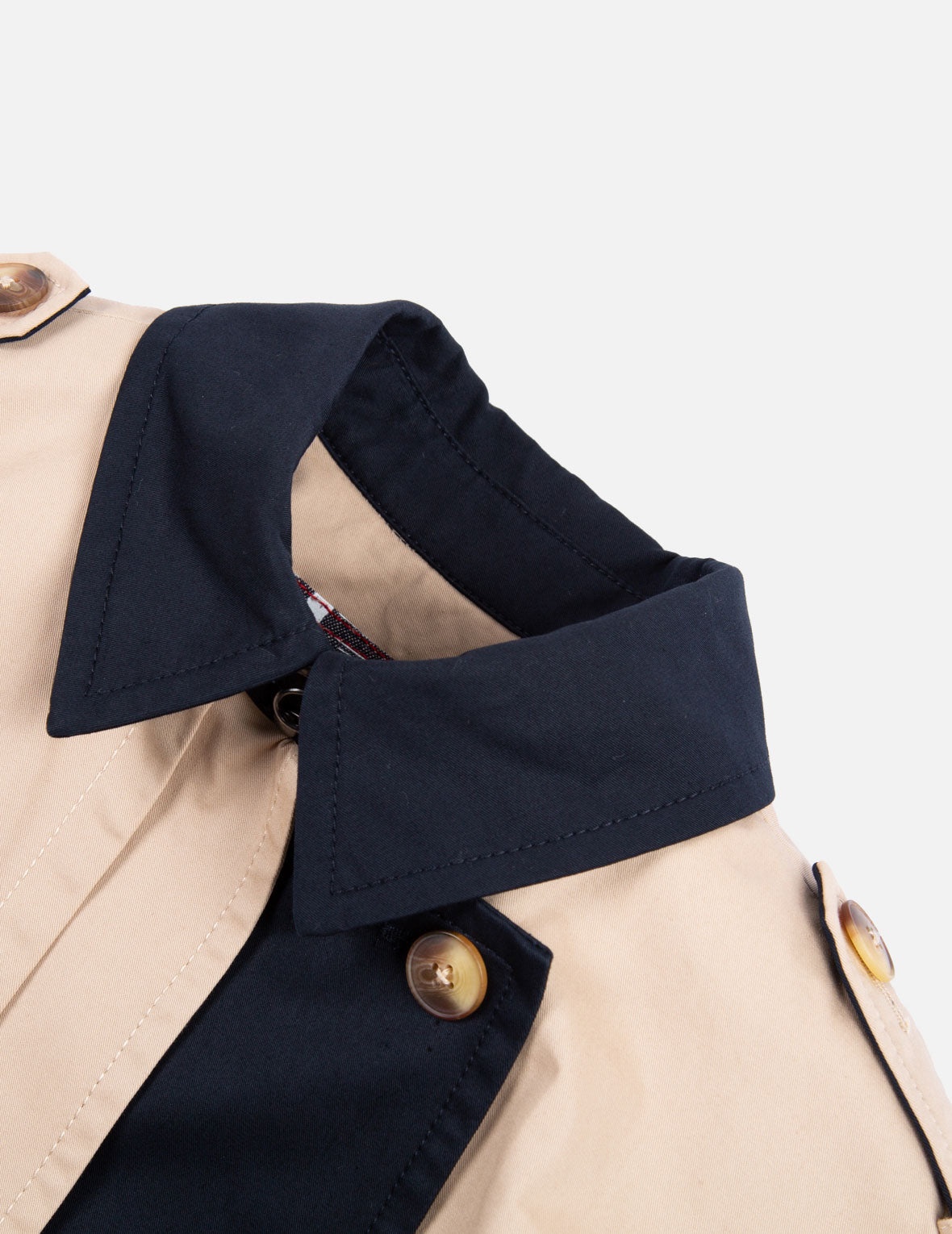 LOGO EMBROIDERED TRENCH COAT - 10