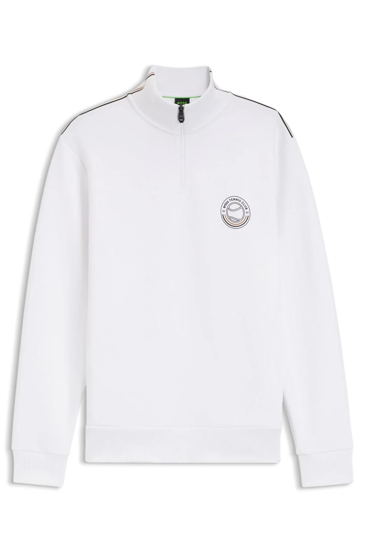 SWEATSHIRT WITH TENNIS ARTWORK - 1