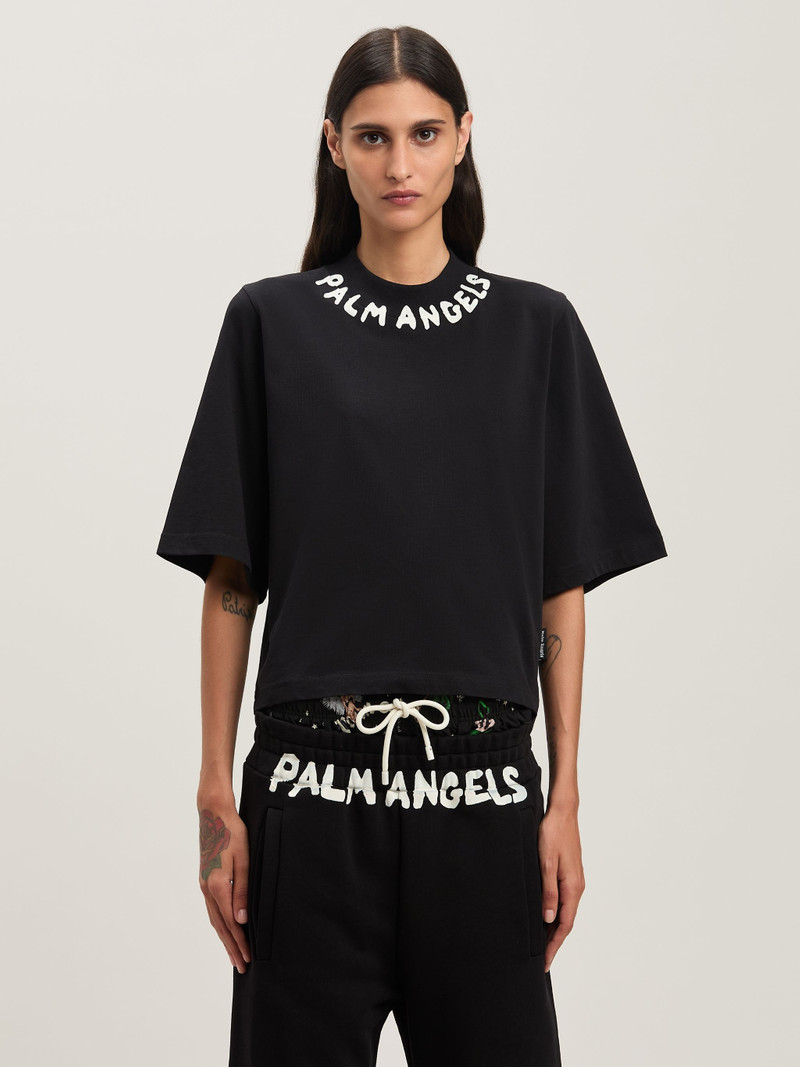 Palm lasered denim pants 3