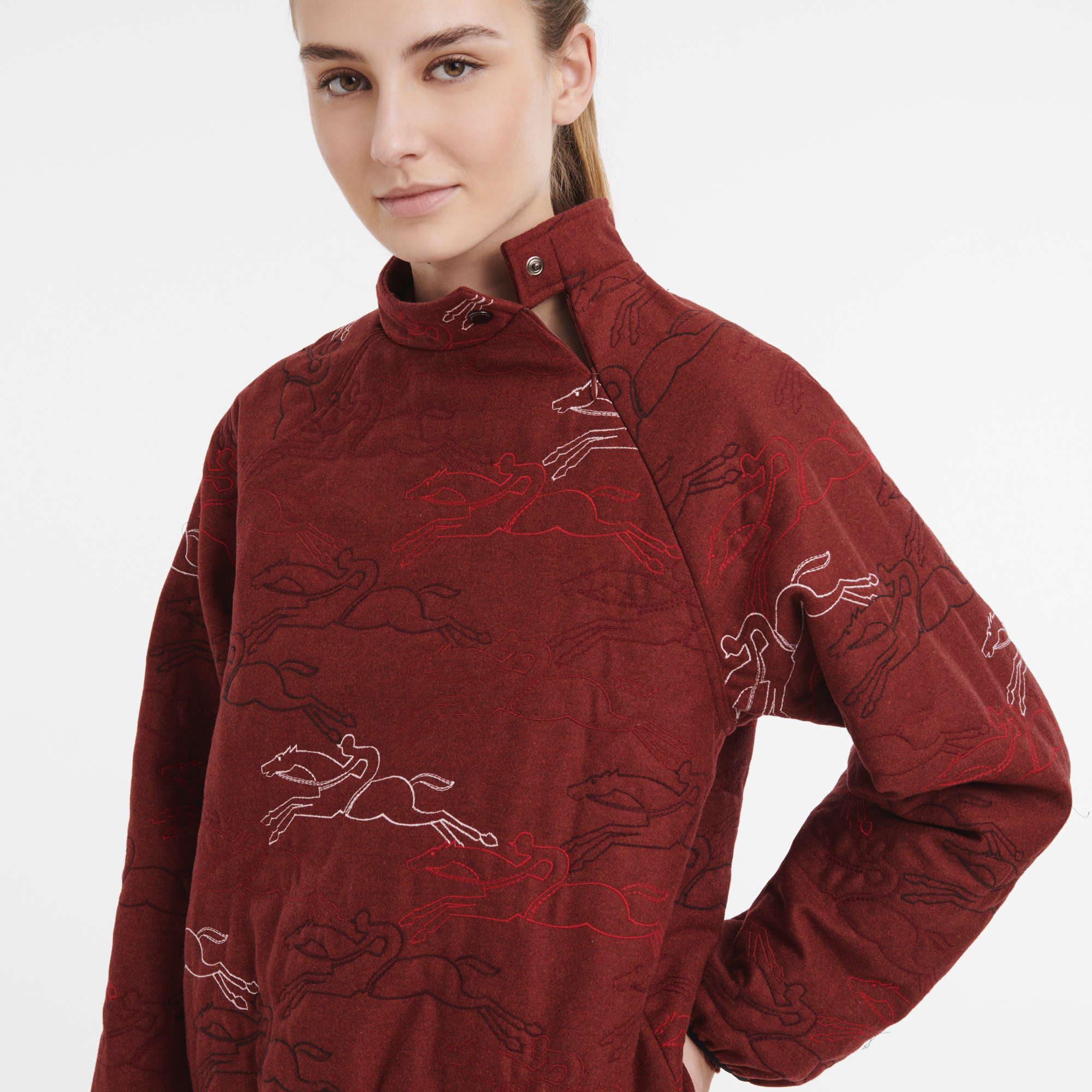 Fall-Winter 2023 Collection Jacket Mahogany - OTHER - 3