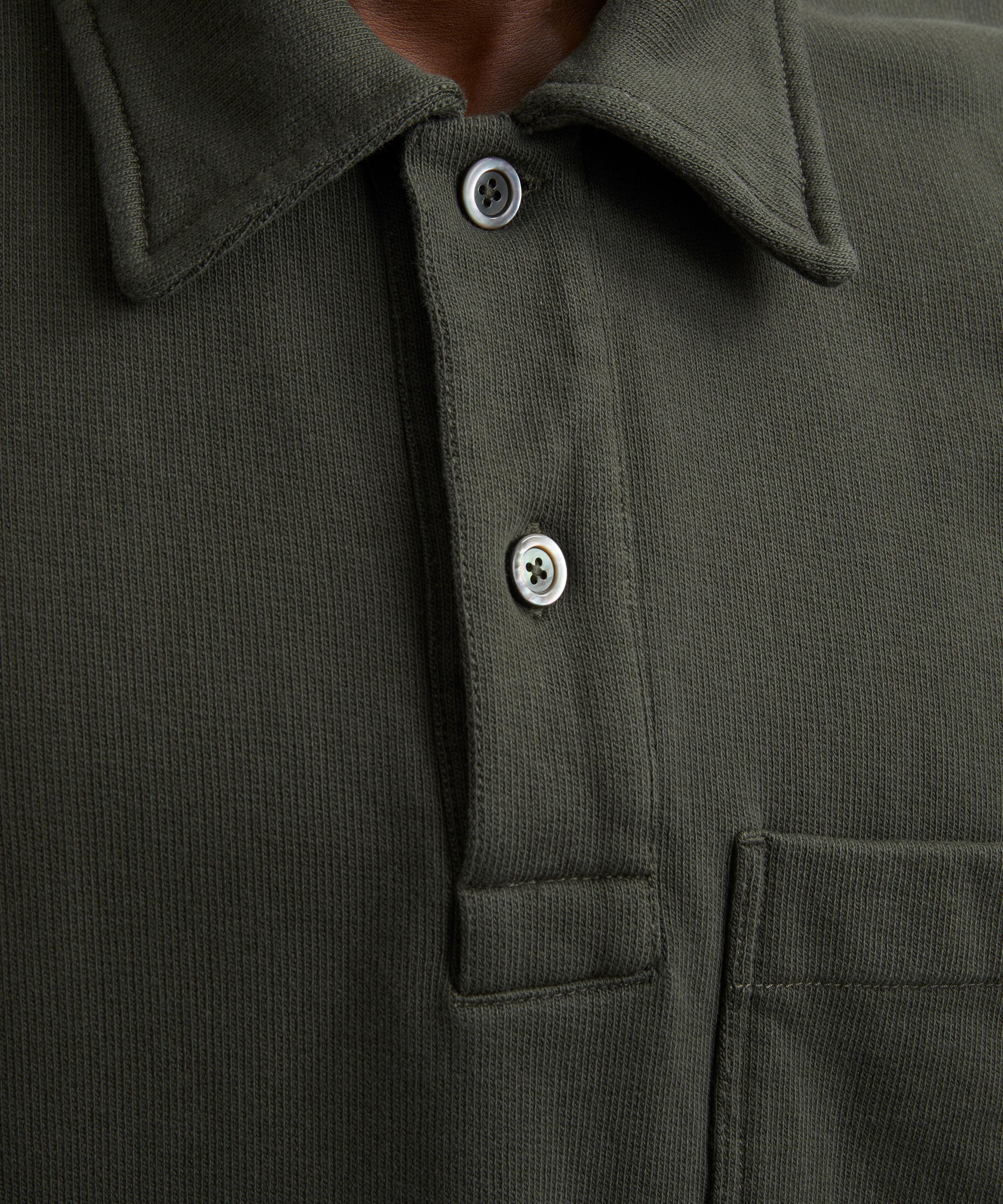Fraser Loopback Long Sleeve Polo - 5