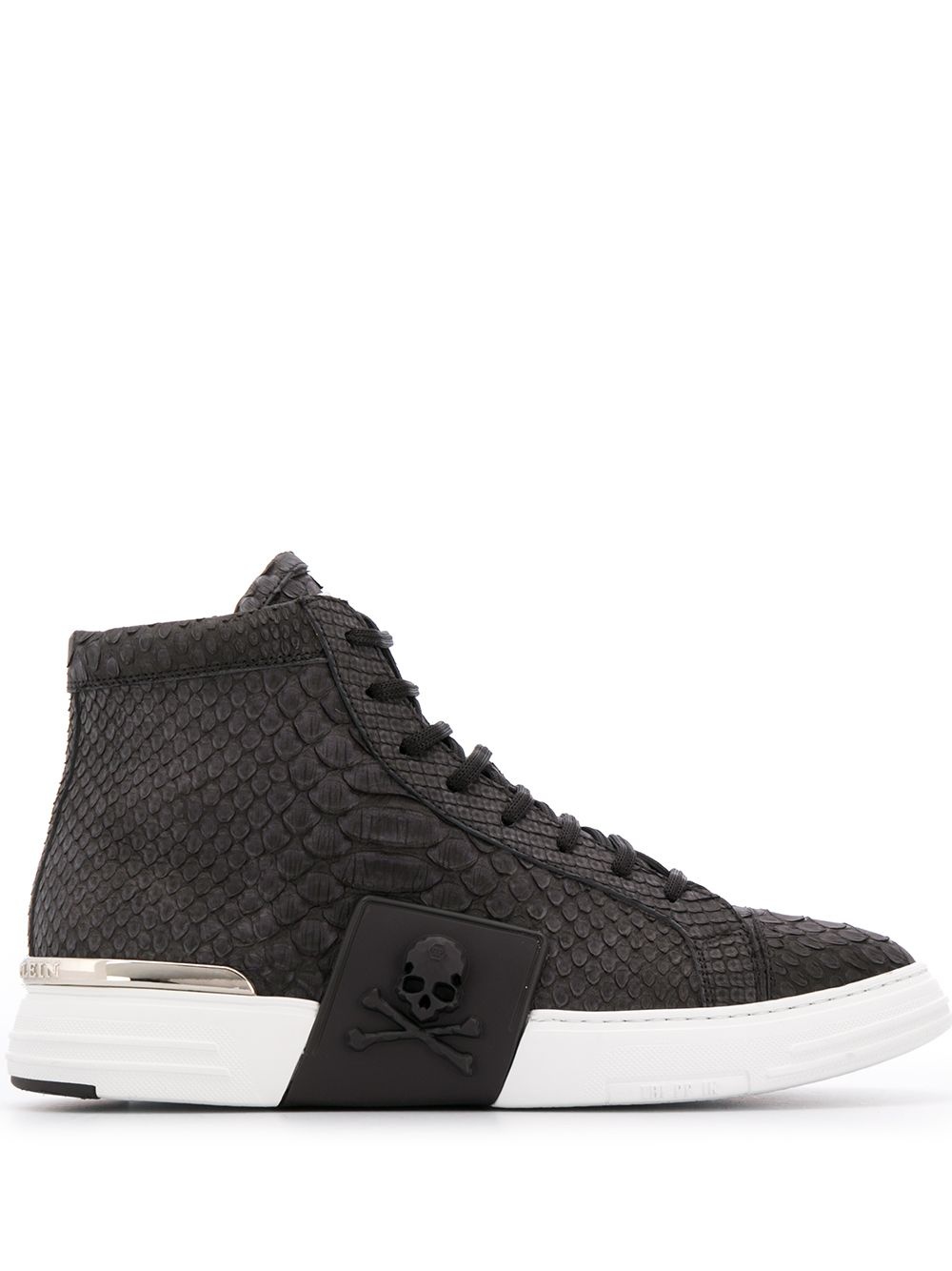 hi-top luxury sneakers - 1