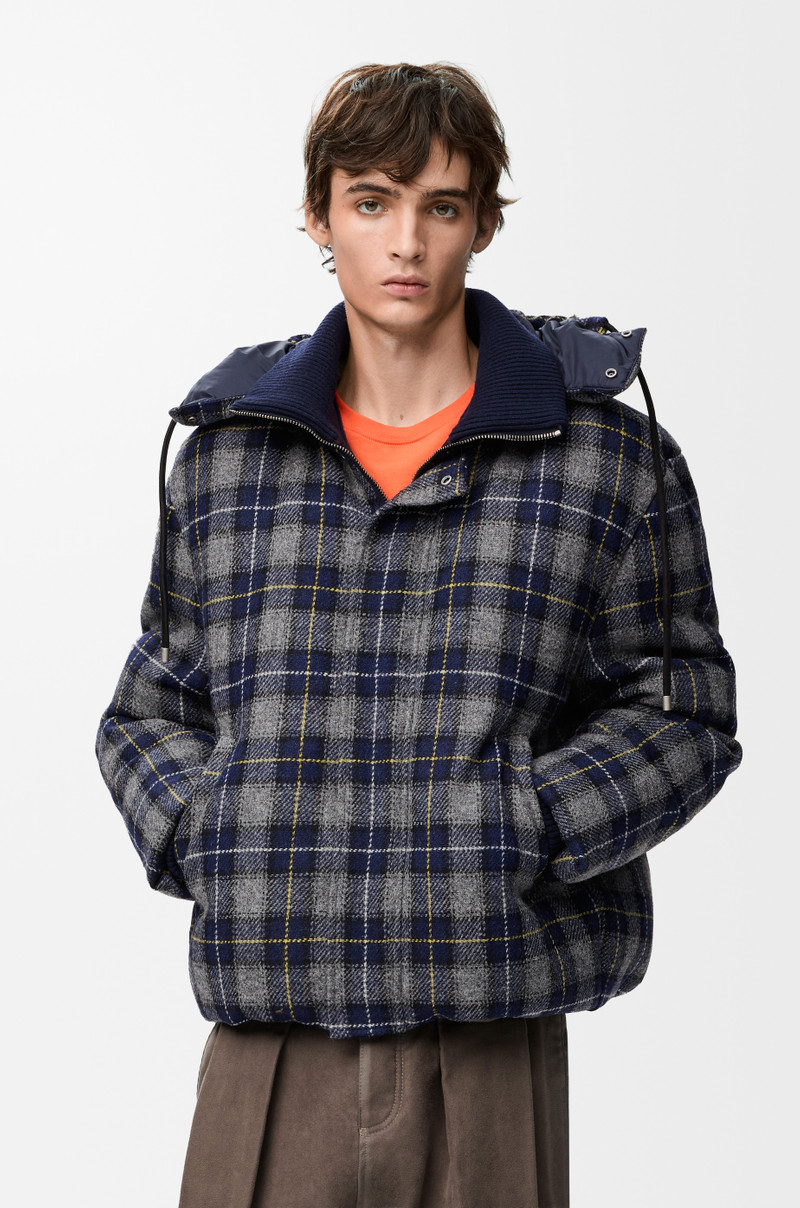 Puffer jacket in wool 3
