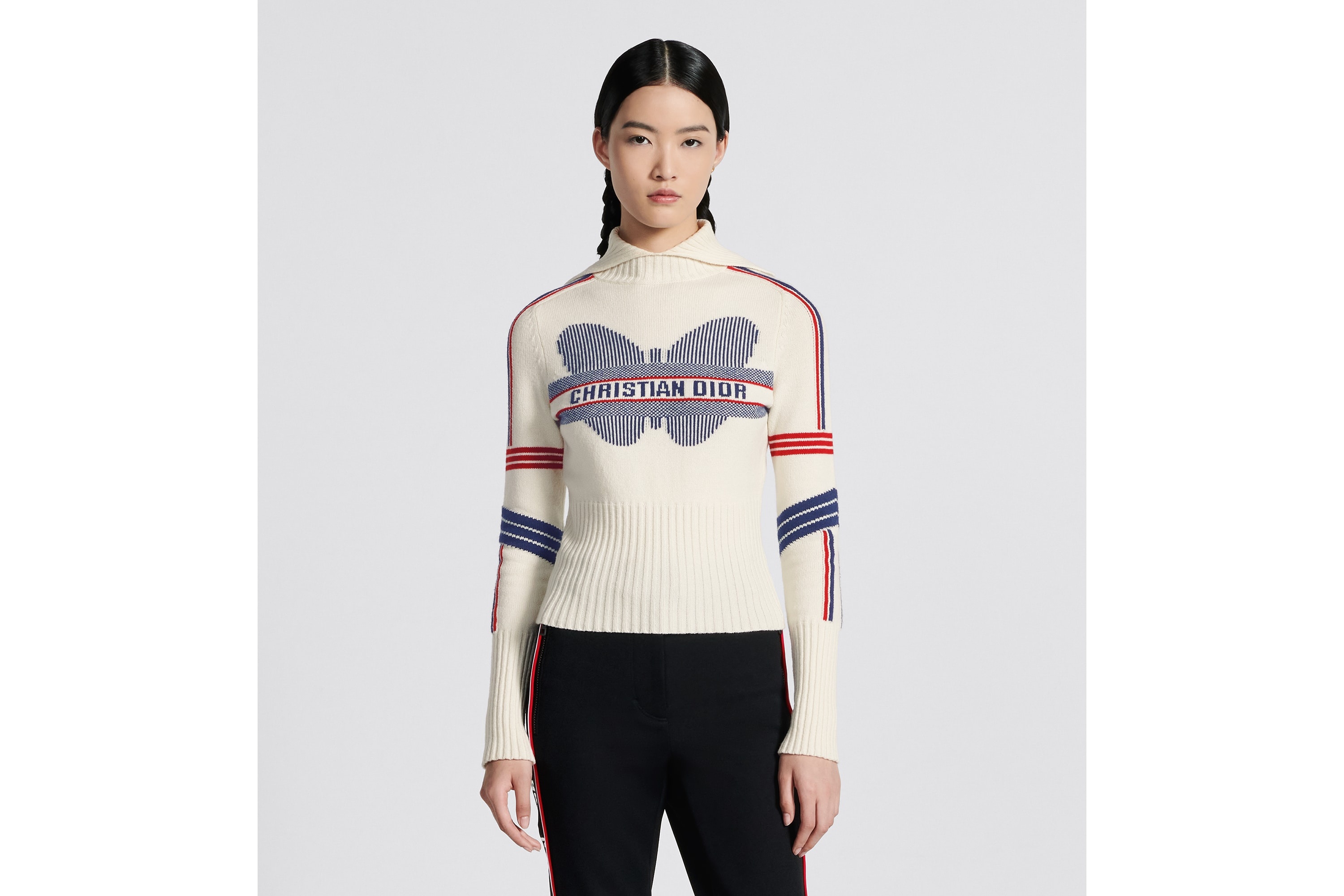 DiorAlps Stand-Collar Sweater - 4