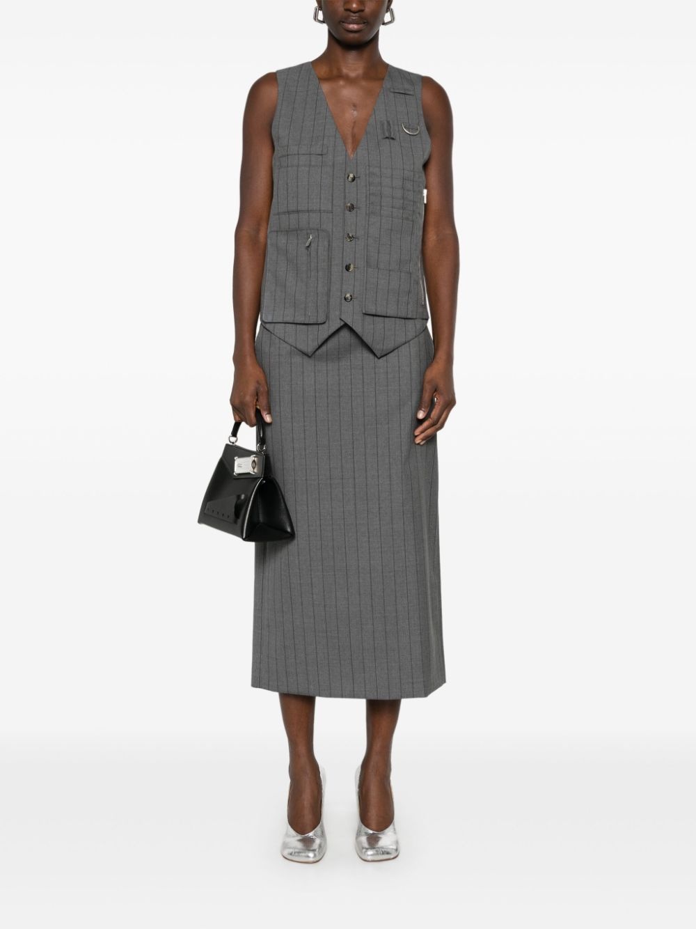 striped waistcoat - 2