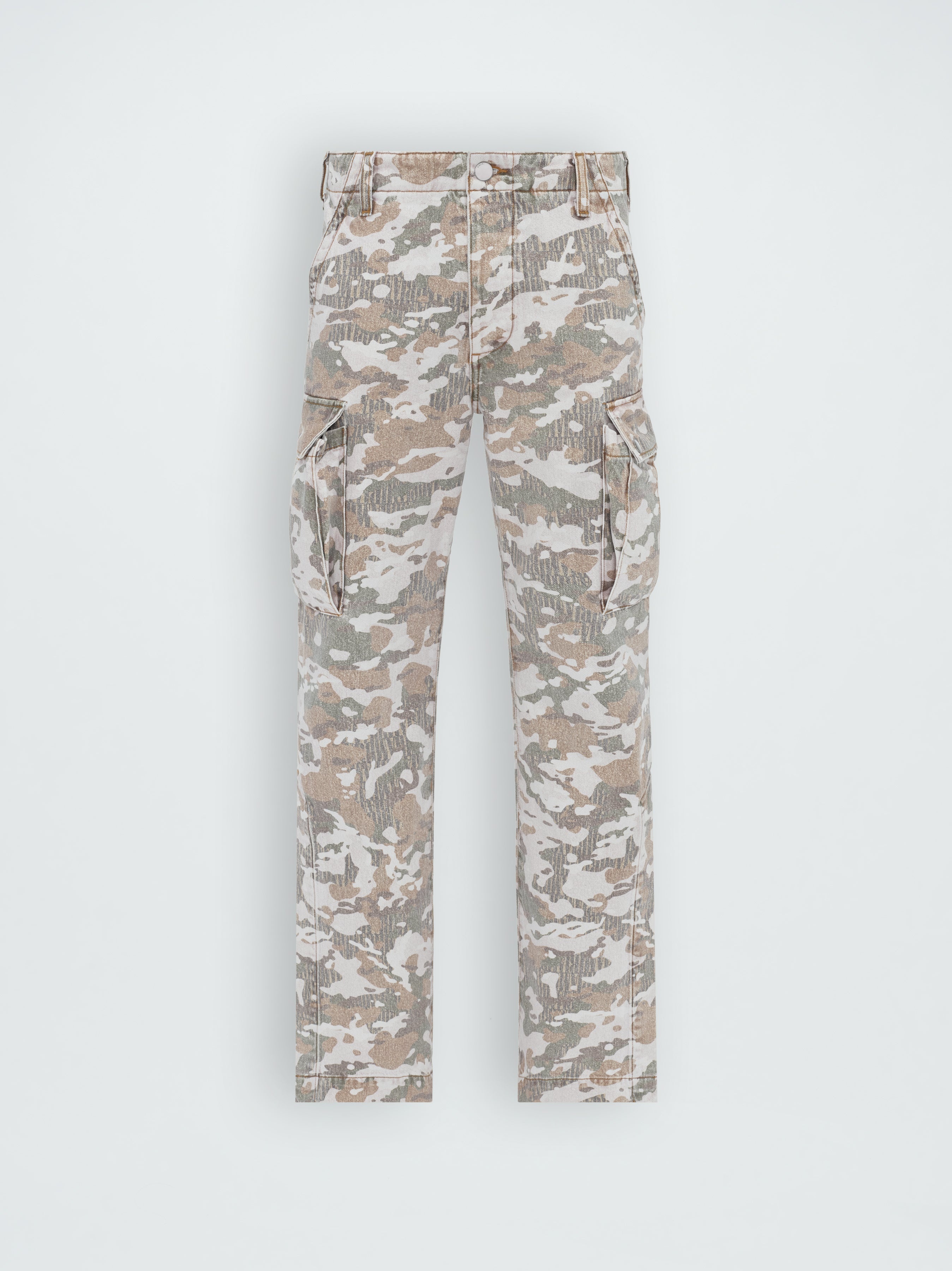 M65 CAMO CARGO KICK FLARE - 1