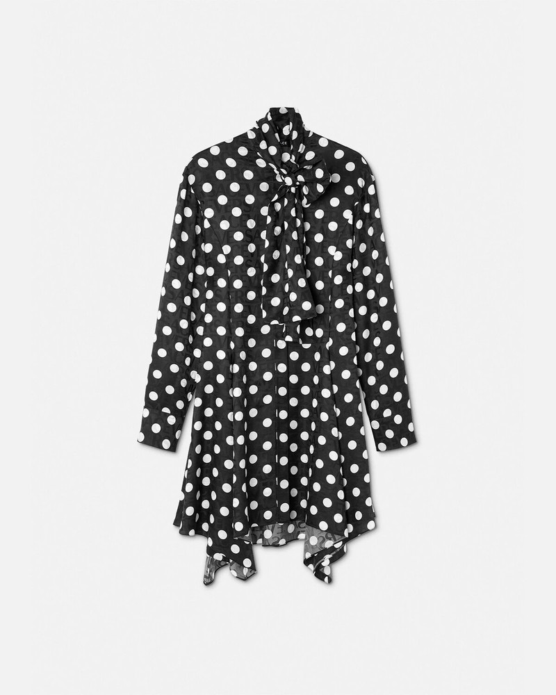 Polka Dot Shirt Dress 1