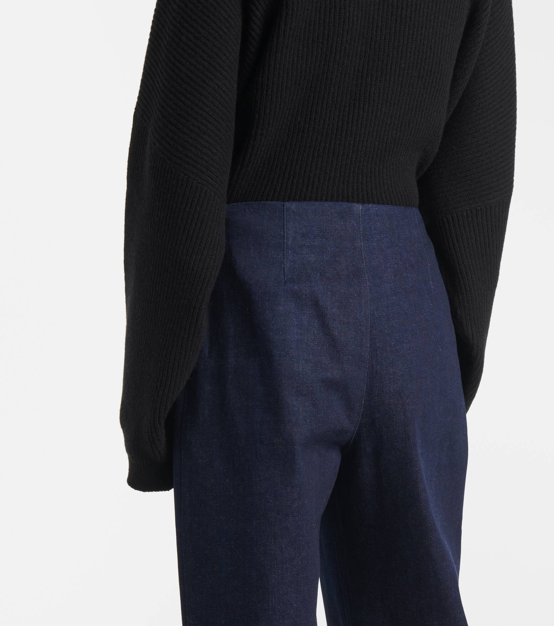 Jagger denim straight pants - 5