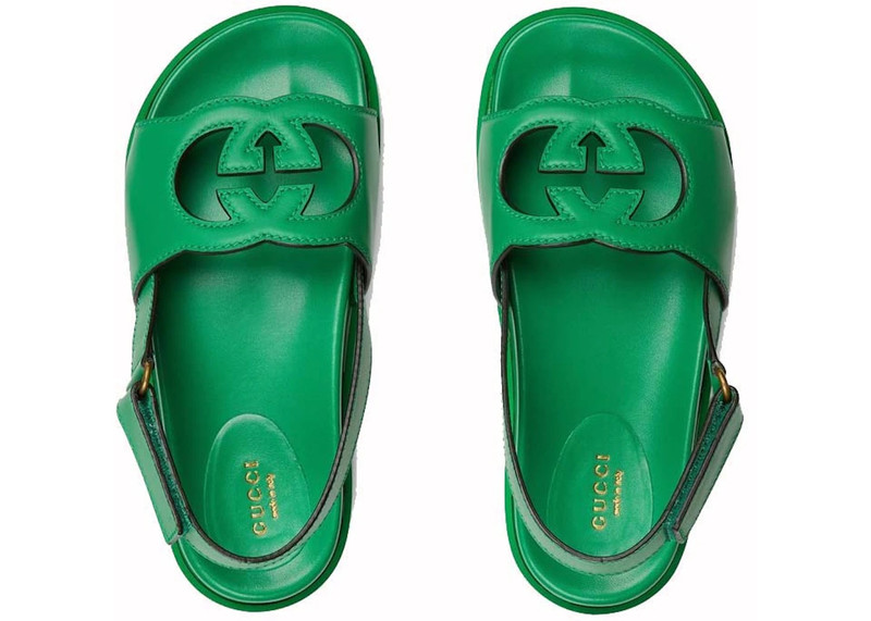 GUCCI Women's Interlocking G sandal outlook