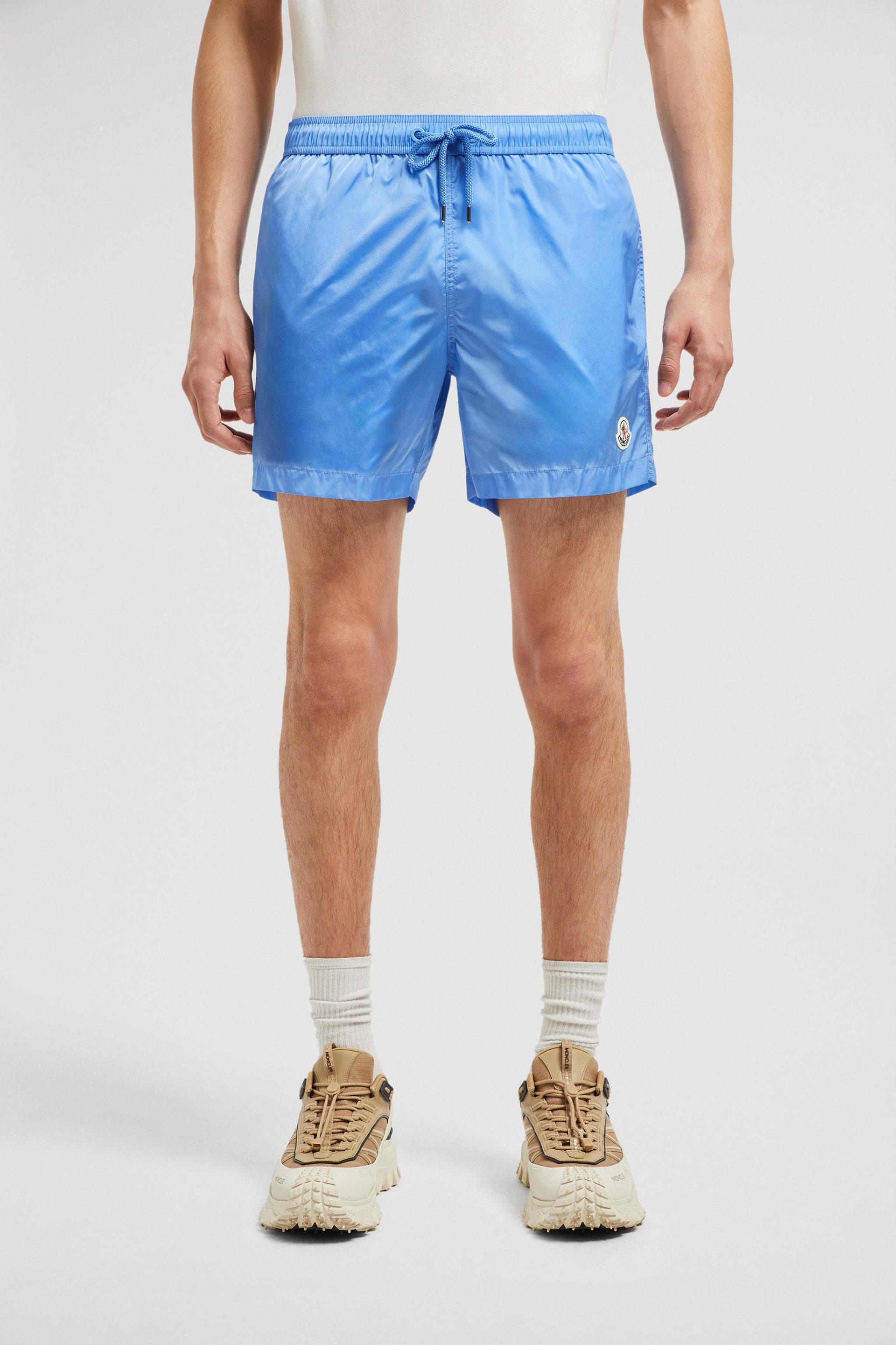 Logo Patch Swim Shorts - 3