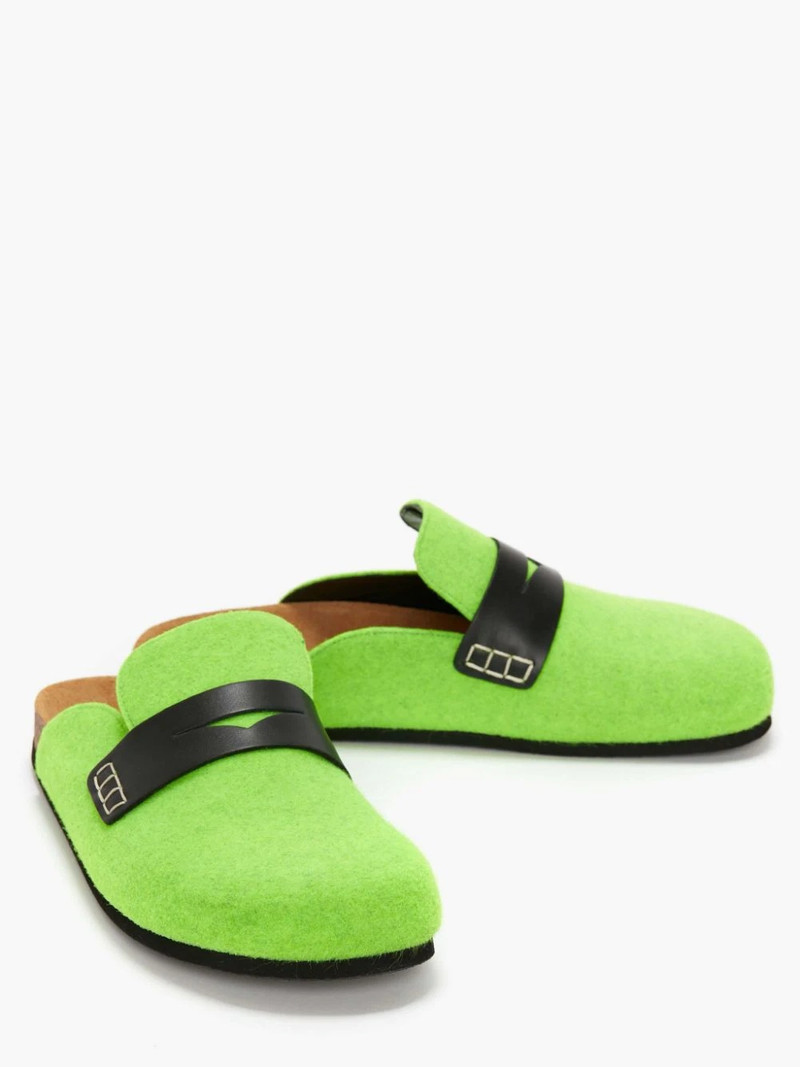 JW Anderson MEN’S FELT LOAFER MULES outlook