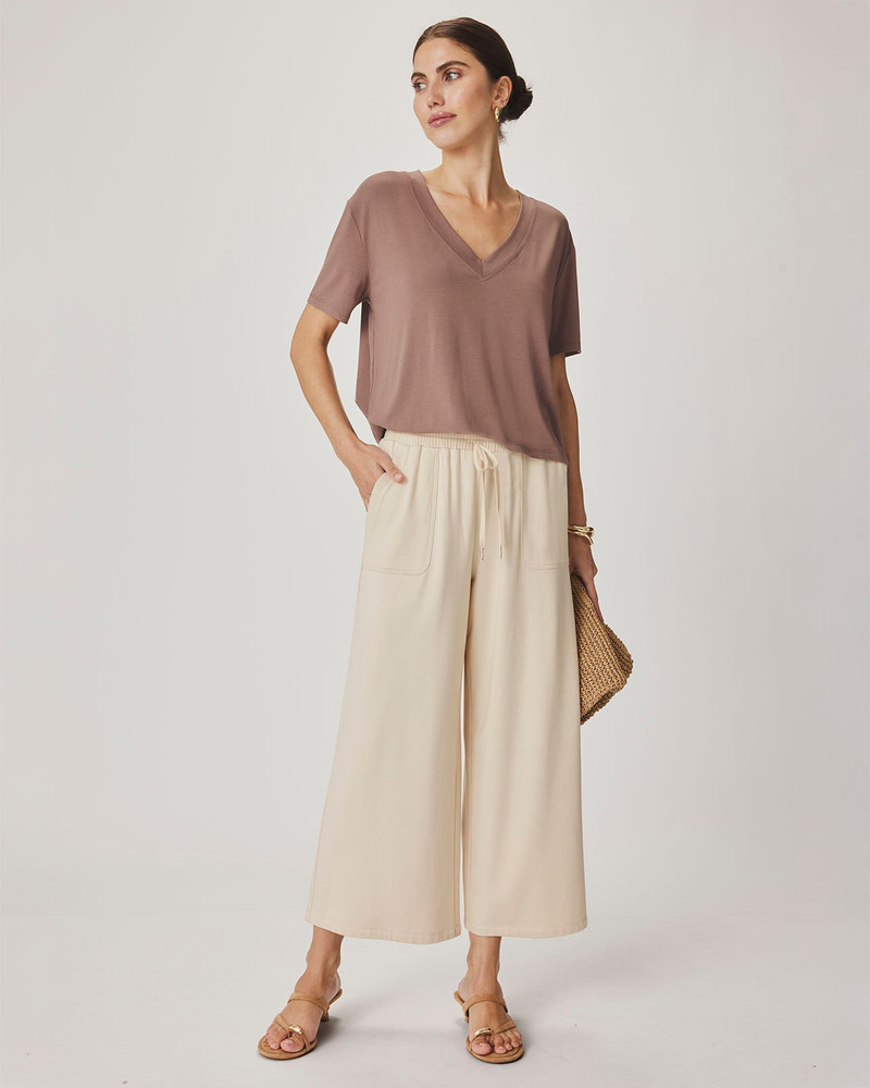 Splendid Kacey Bamboo Blend V-Neck Tee outlook