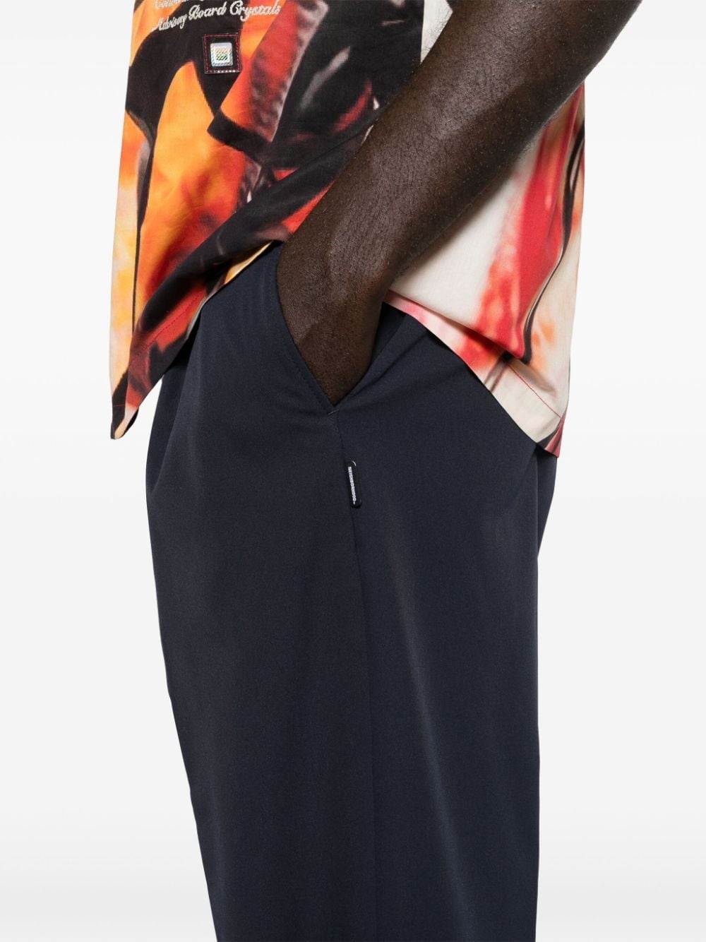 straight-leg chino trousers - 5