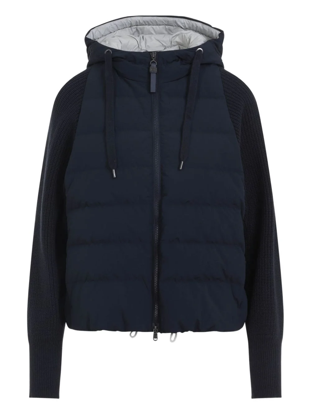 padded hooded jacket - 1