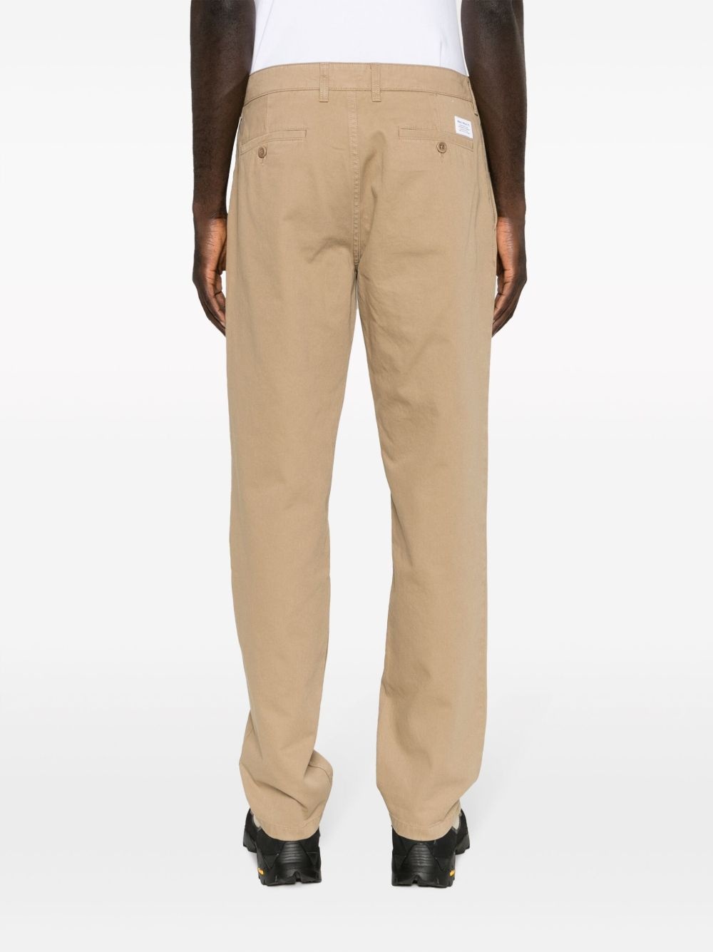 Aros straight-leg organic-cotton chinos - 4