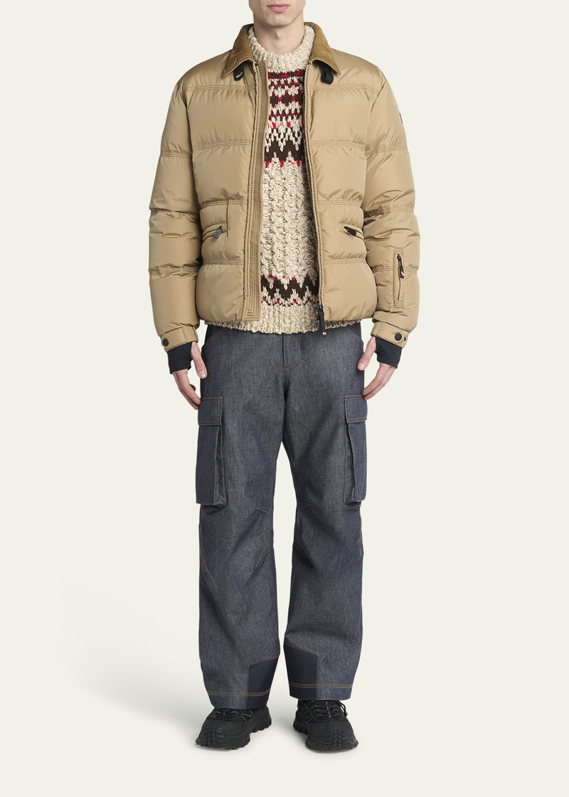 Moncler Grenoble Men's Fair Isle Wool Sweater outlook