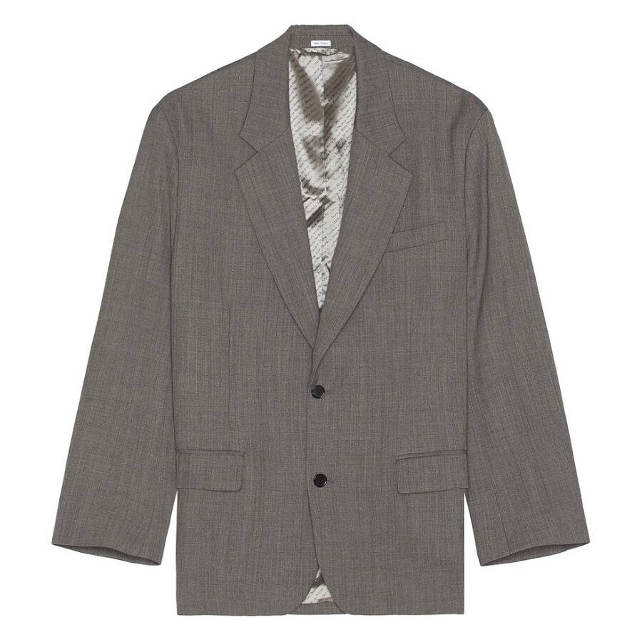 Acne Studios Relaxed Fit Single-Breasted Suit Jacket - 5