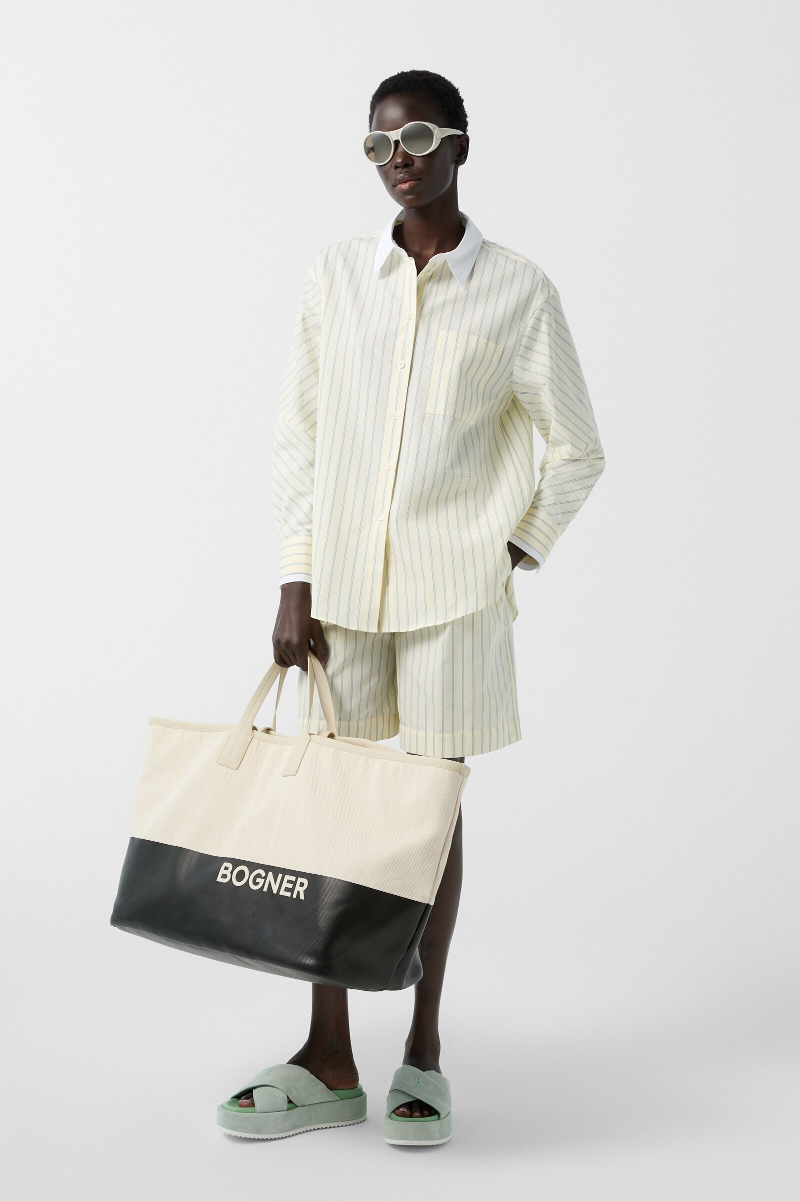 Shopper Wiesen Lotta in Cream/black - 8