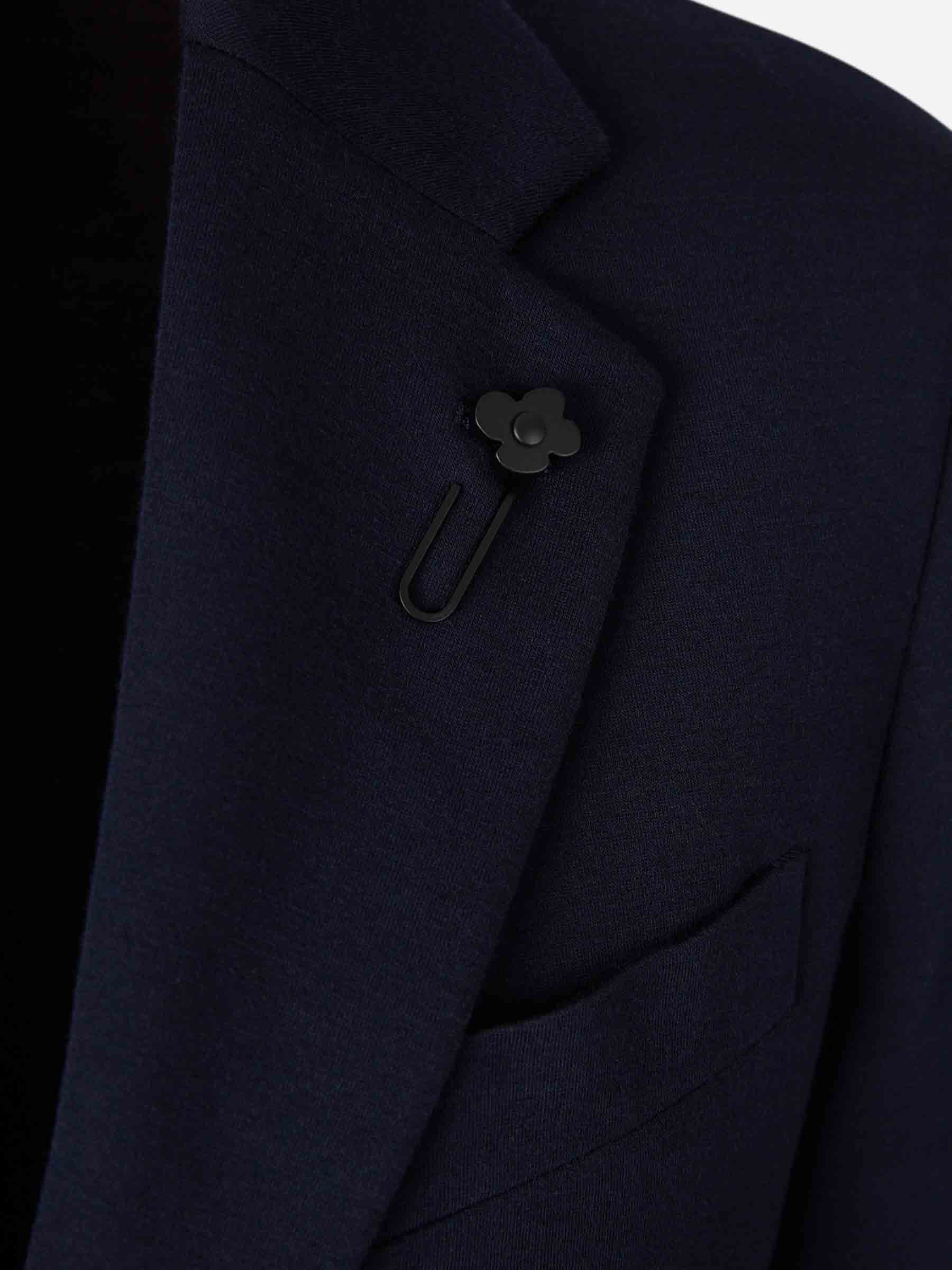 STRAIGHT WOOL BLAZER - 3