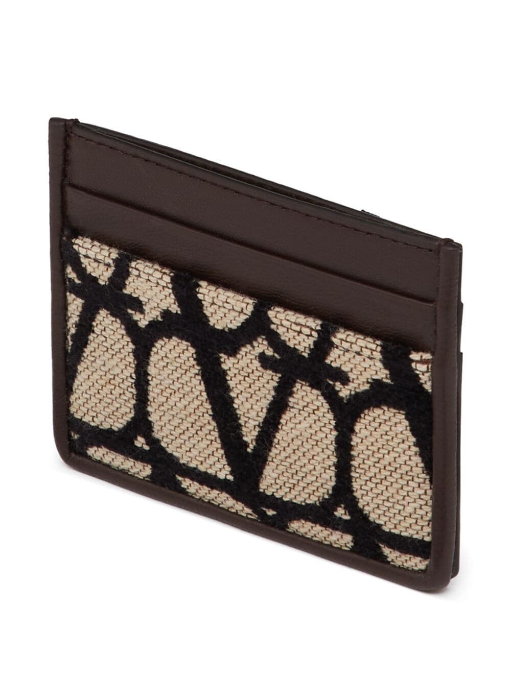VLogo woven cardholder - 3